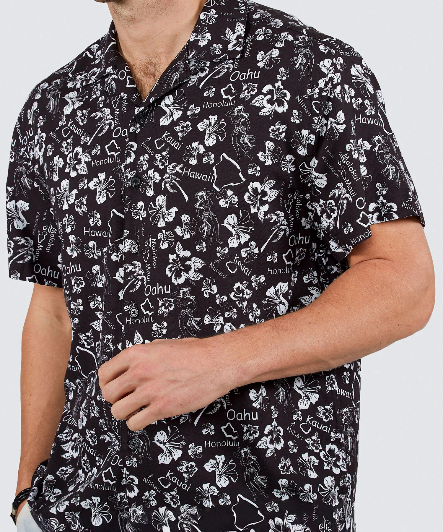 Westport Lifestyle Surfside 'Aloha' Printed Camp Shirt - Image 5