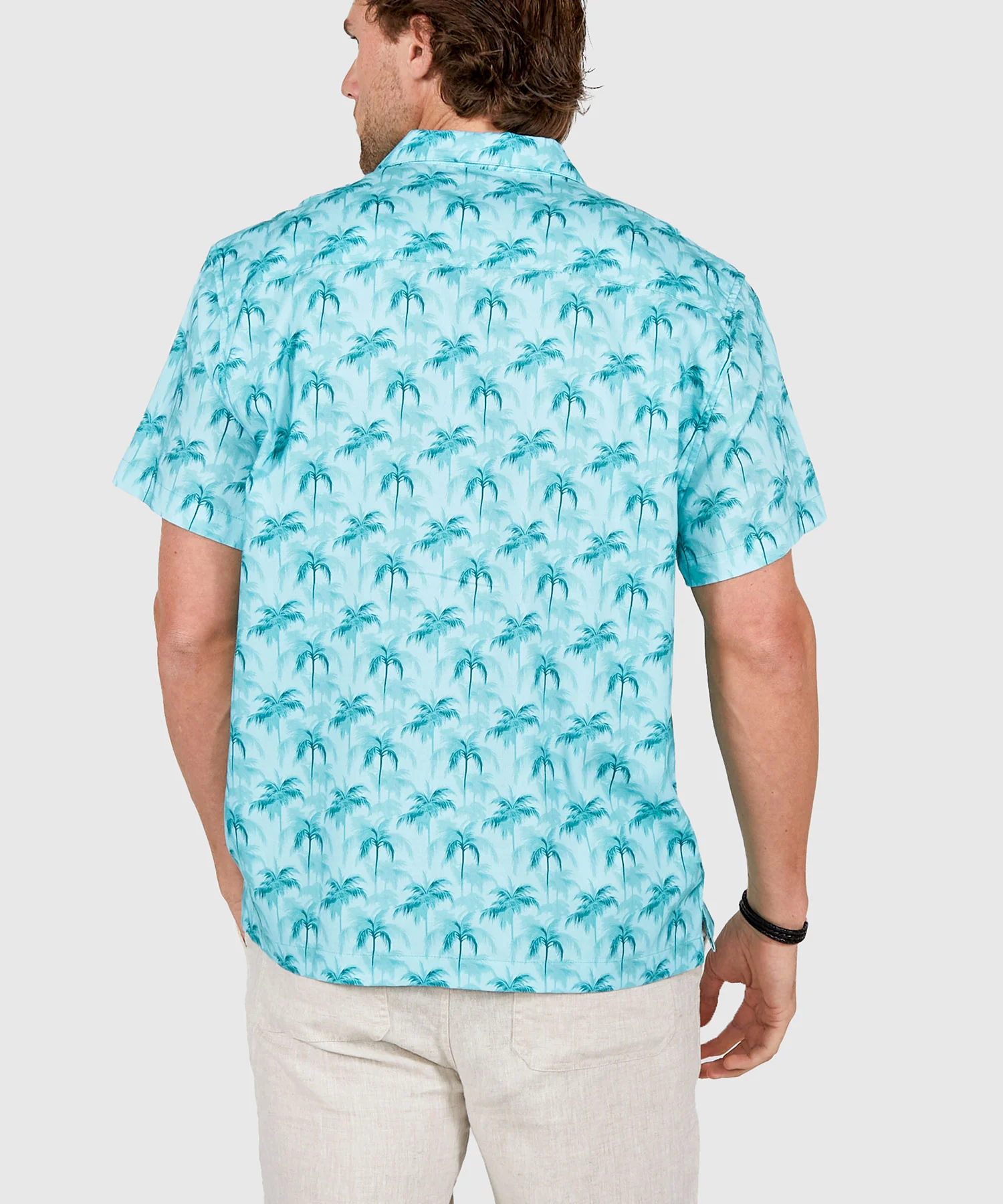 Westport Lifestyle Surfside 'Palm' Printed Camp Shirts - Image 4