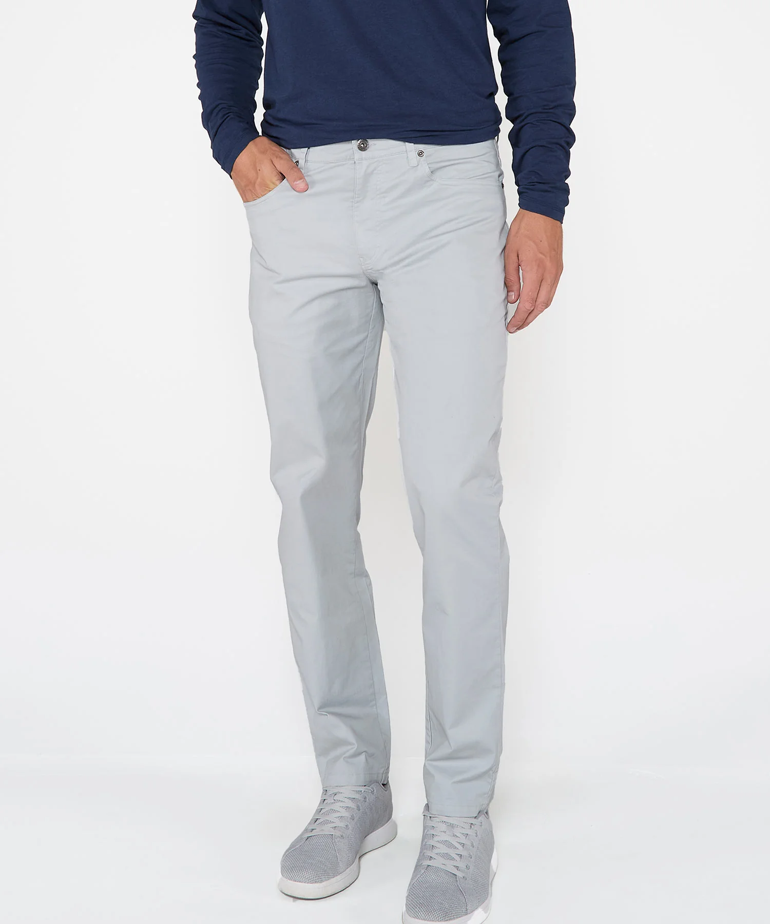 Westport Lifestyle Essential Stretch Twill Five-Pocket Pant - Image 4