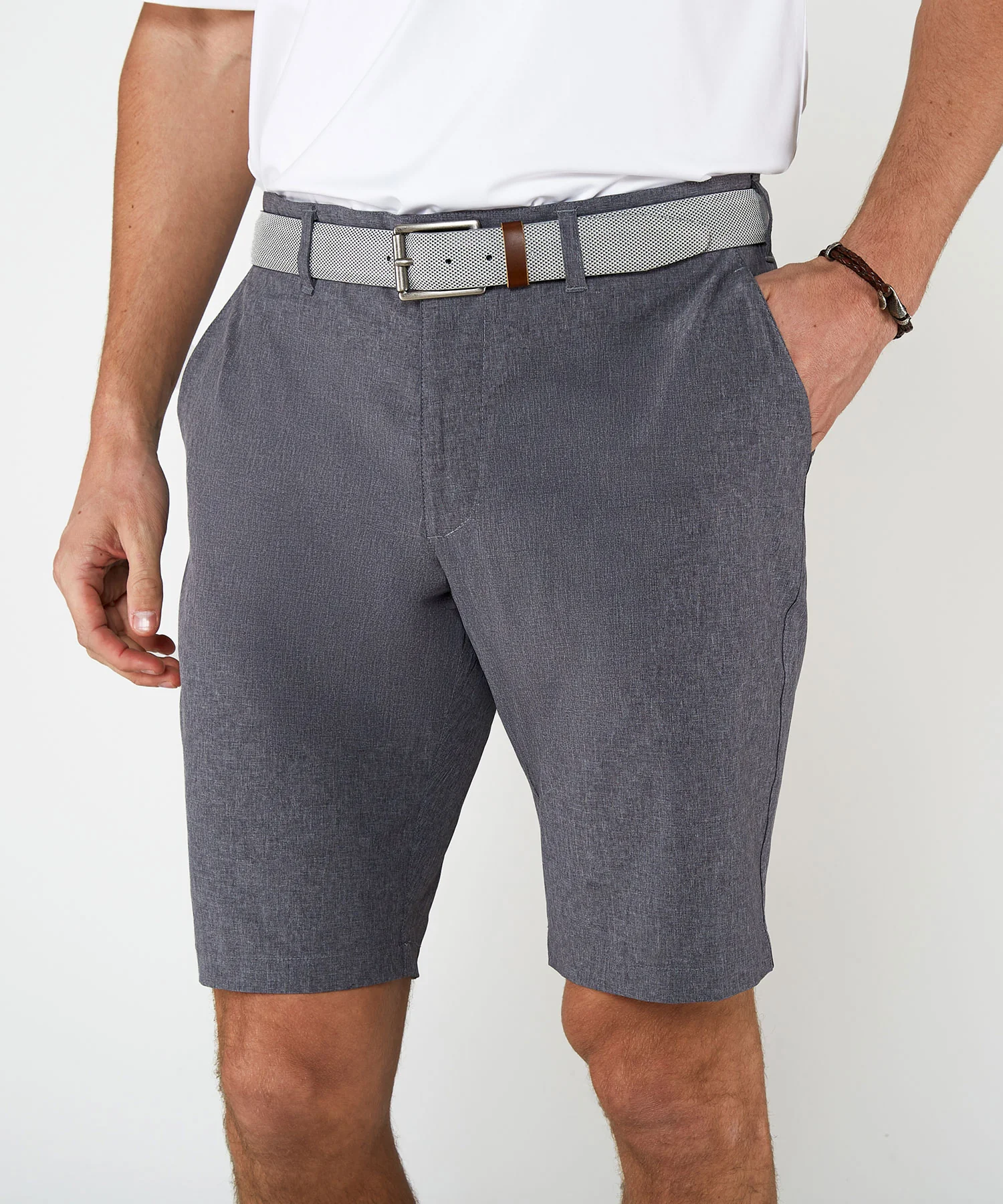 Westport Lifestyle Country Club Hybrid Solid Stretch Short - Image 3
