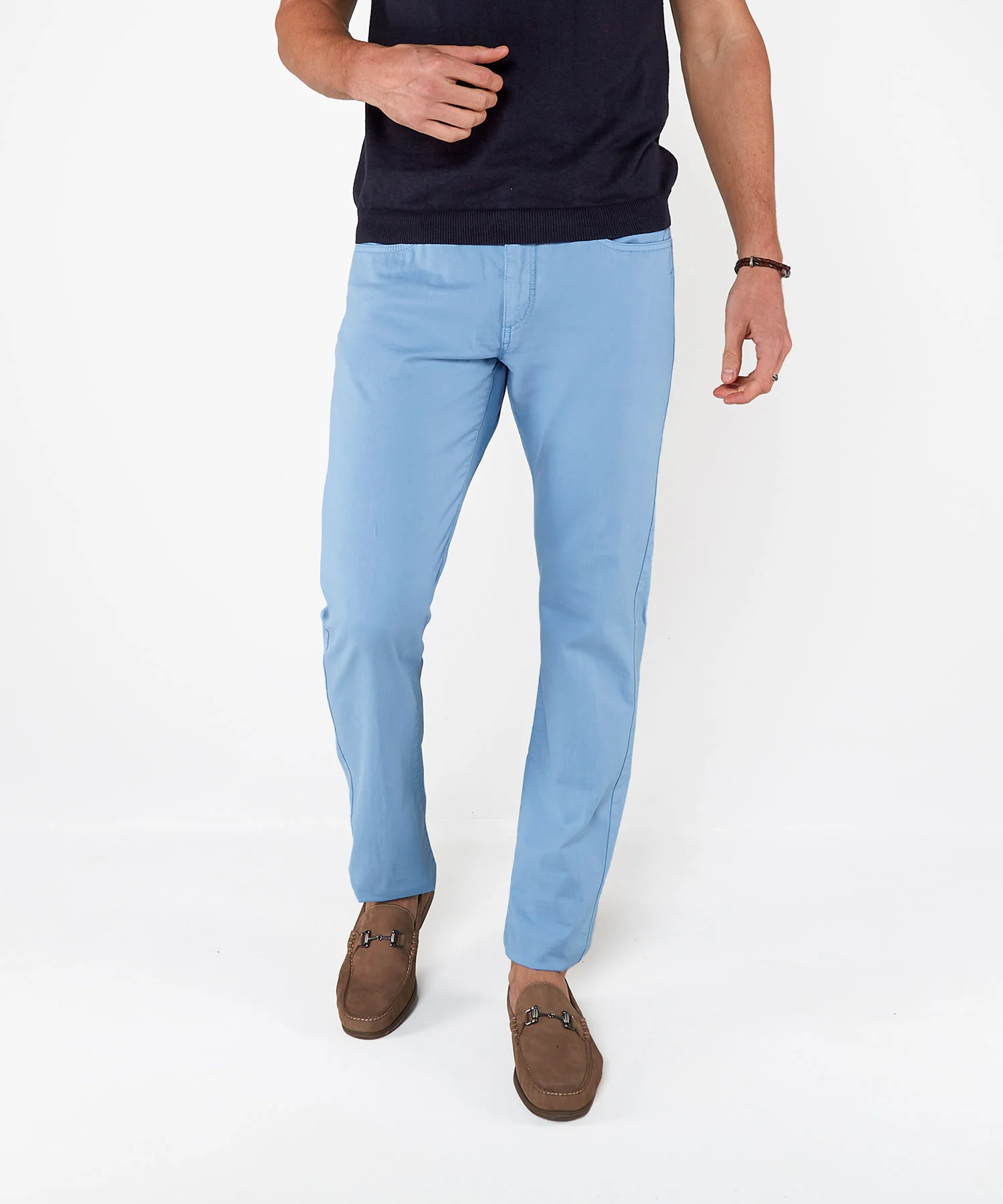 Westport Black Garment Dyed 5-Pocket Twill Pant - Image 12