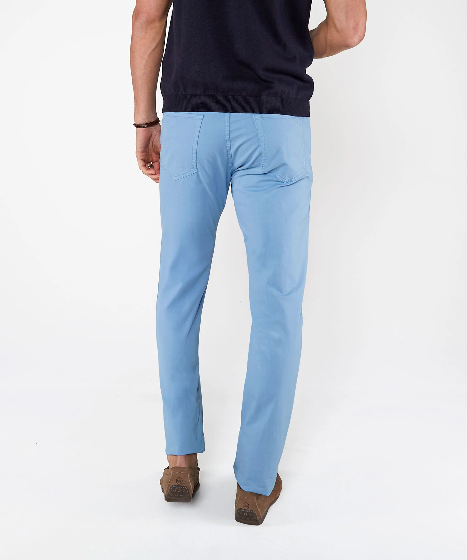 Westport Black Garment Dyed 5-Pocket Twill Pant - Image 15