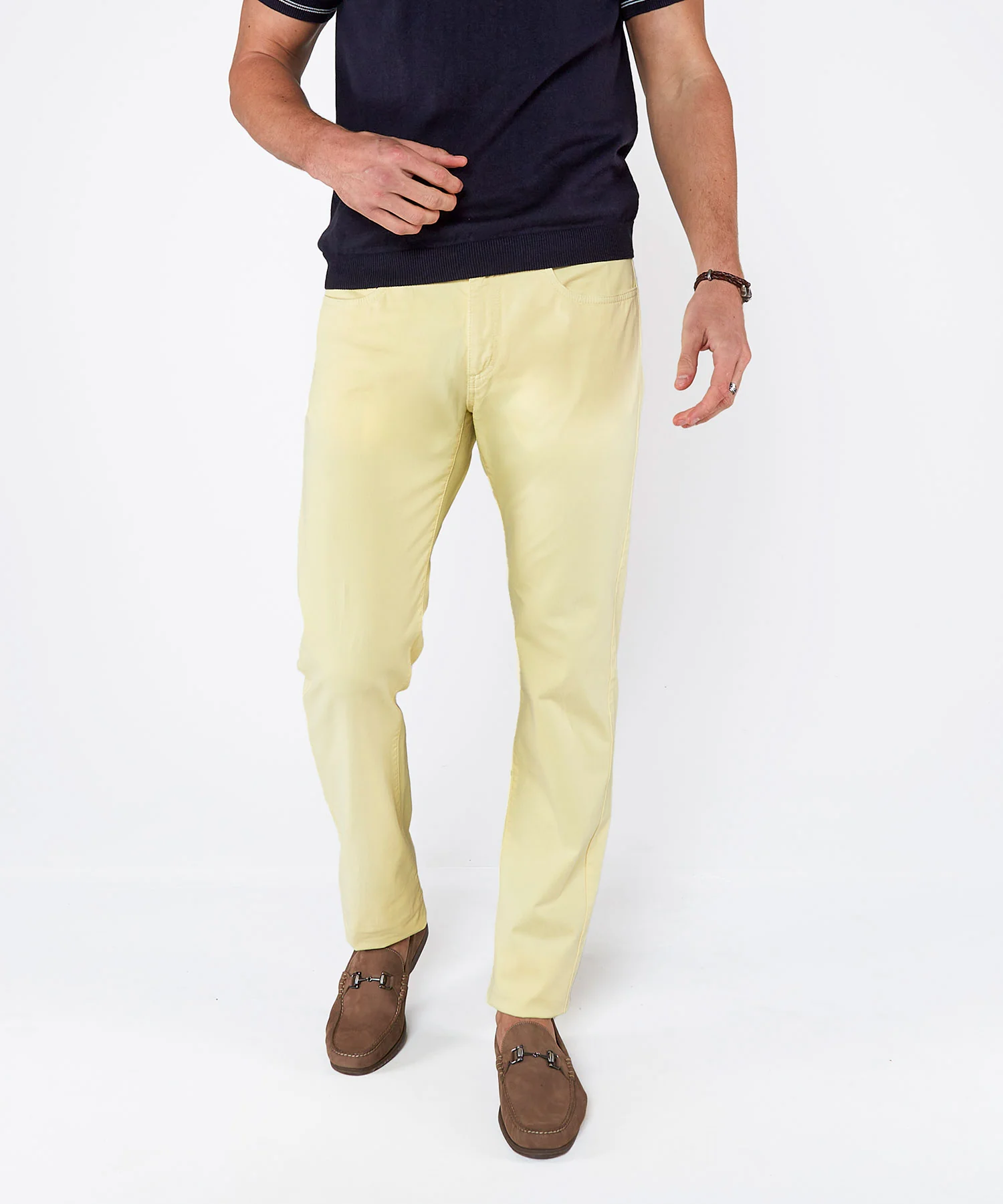 Westport Black Garment Dyed 5-Pocket Twill Pant - Image 7