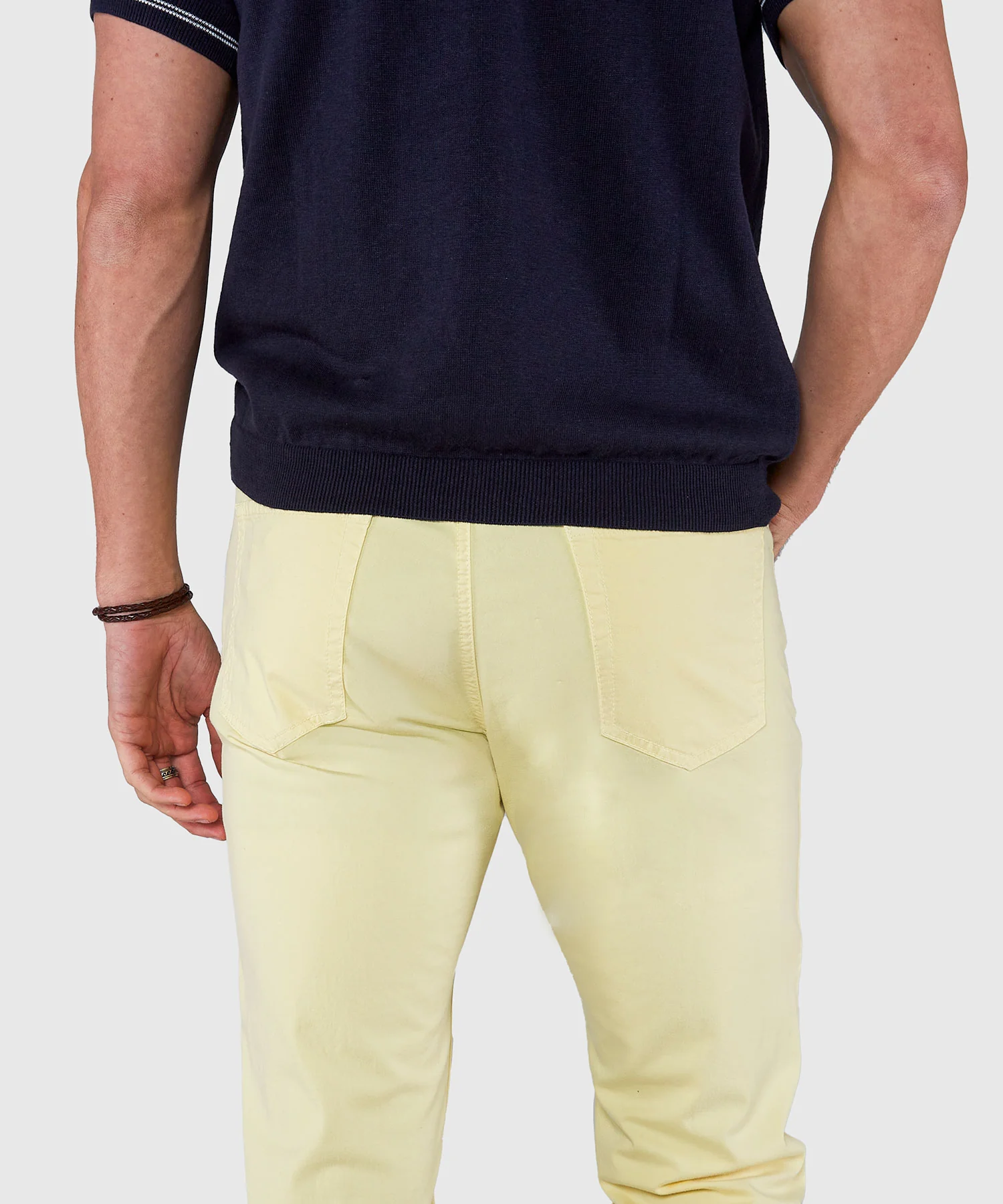 Westport Black Garment Dyed 5-Pocket Twill Pant - Image 9