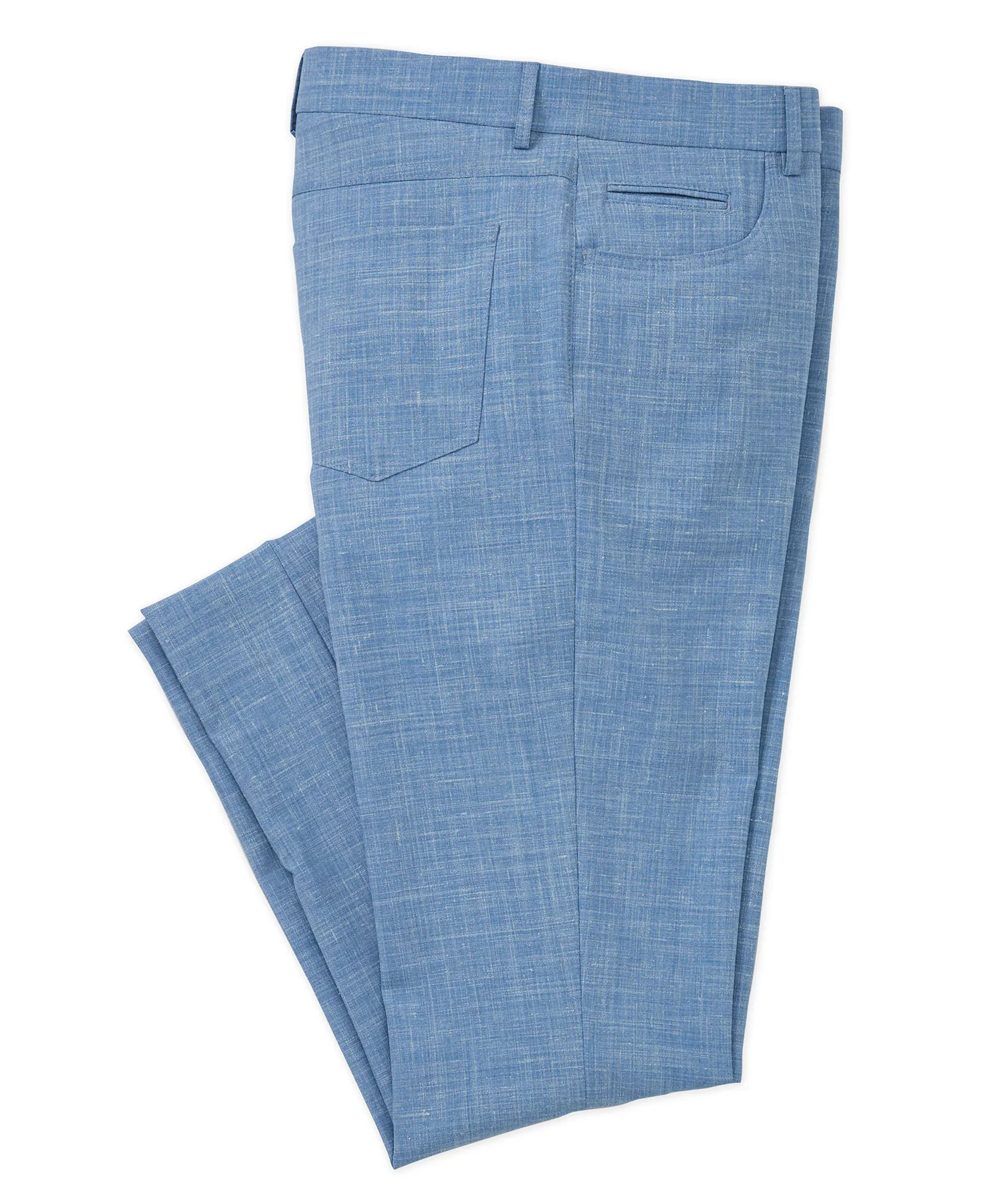 Westport Black Stretch Linen 5-Pocket Pant - Image 3