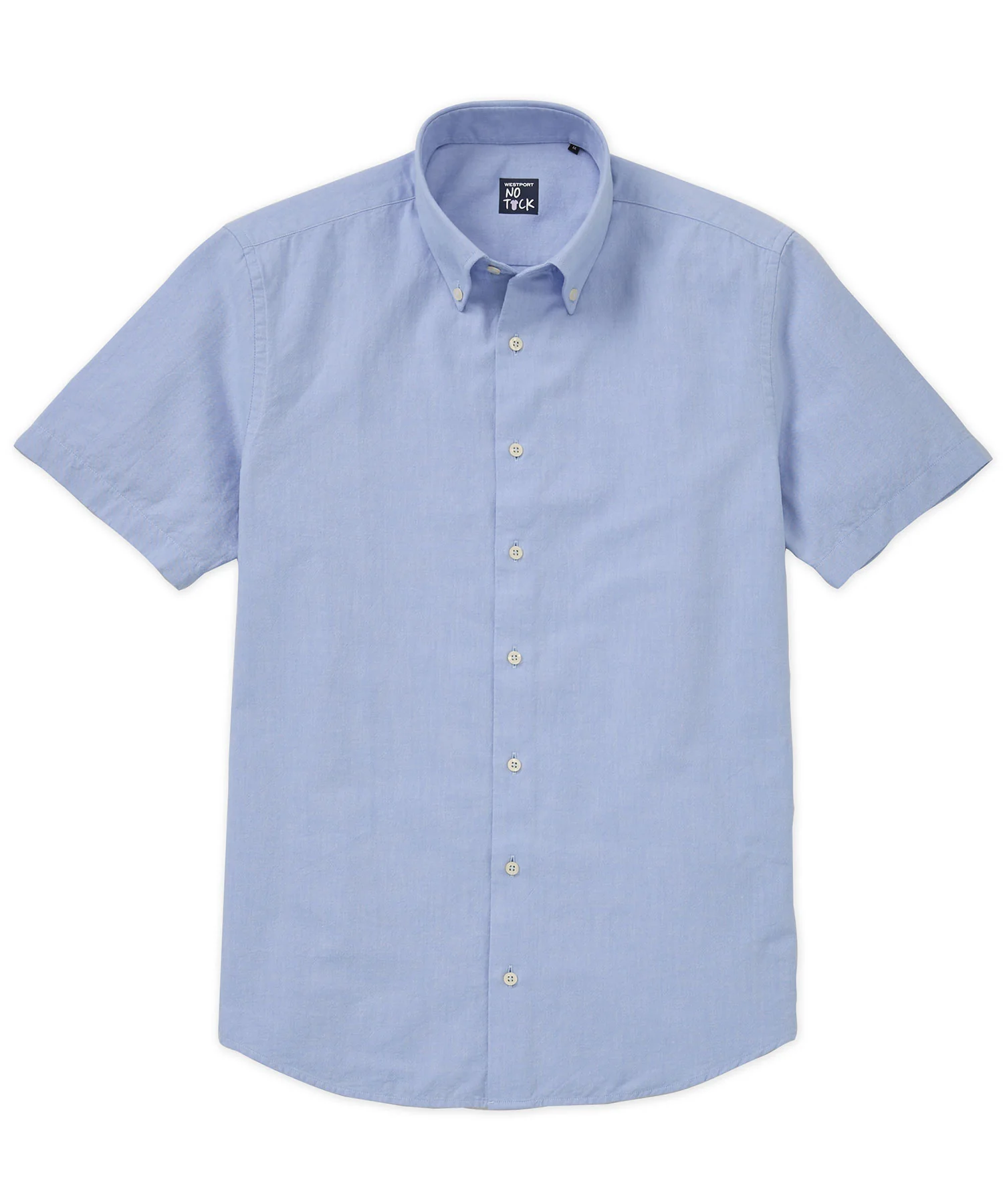 Westport No-Tuck Short Sleeve Oxford Sport Shirt - Image 18
