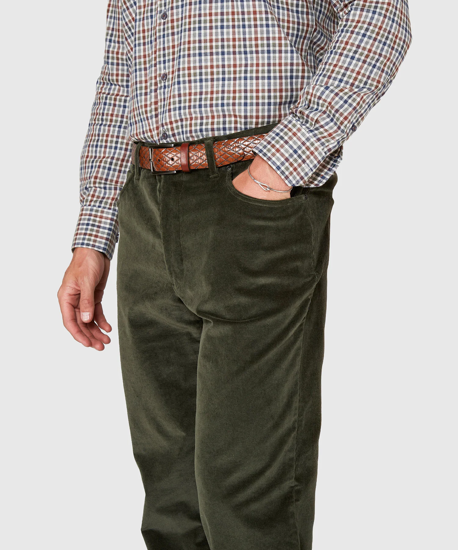Westport Black Briarwood Stretch 5-Pocket Corduroy Pant - Image 10