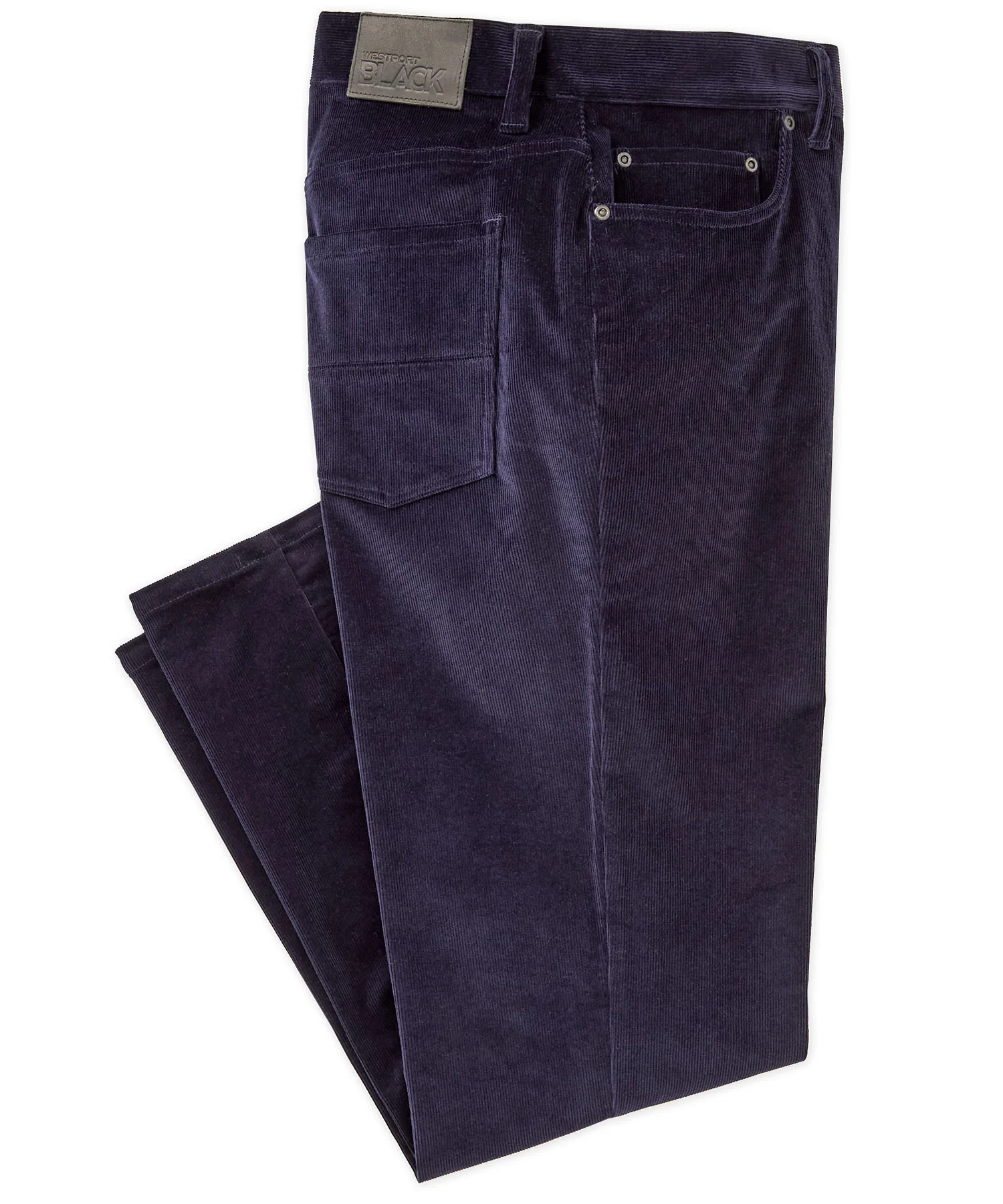 Westport Black Briarwood Stretch 5-Pocket Corduroy Pant - Image 12