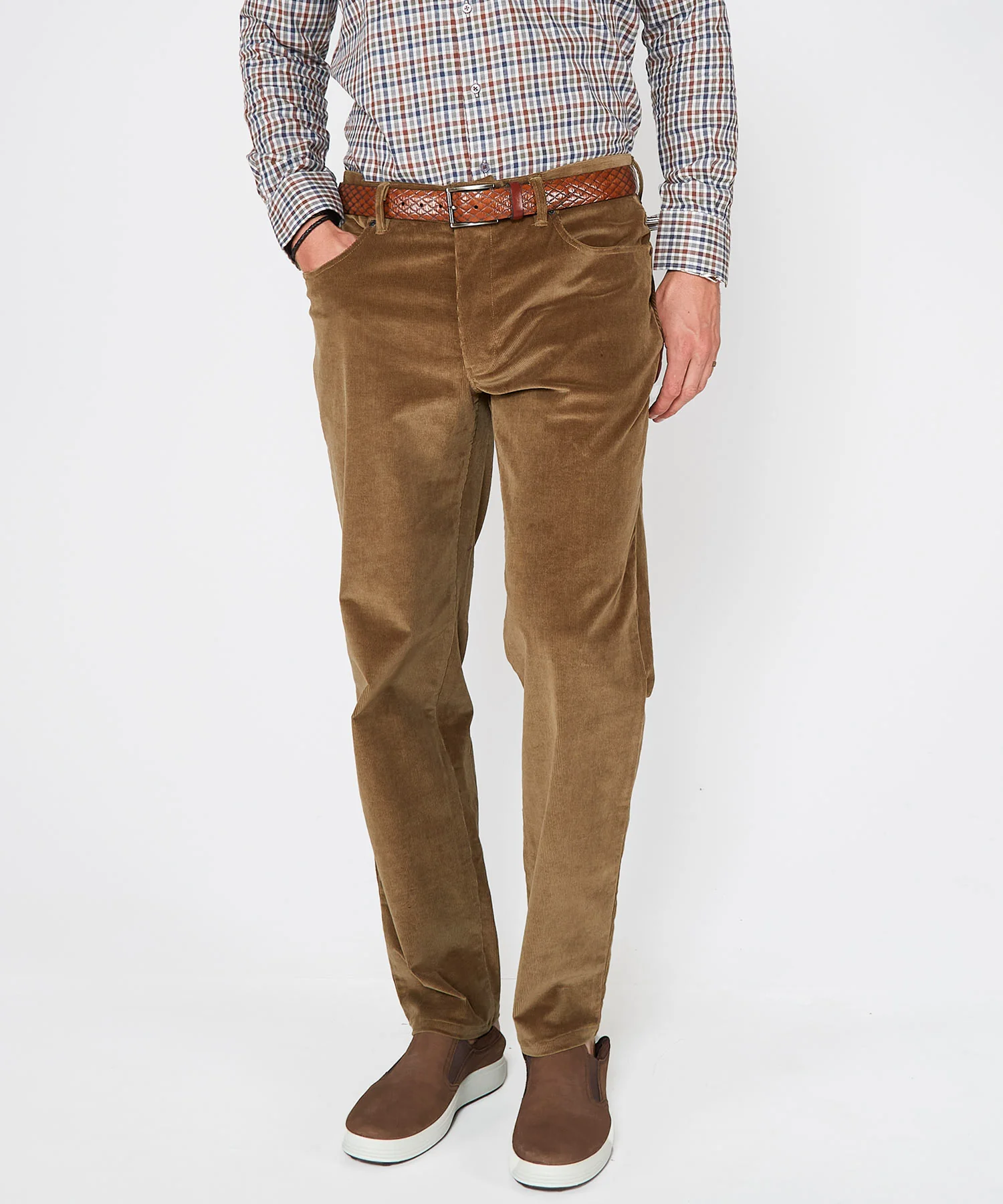 Westport Black Briarwood Stretch 5-Pocket Corduroy Pant - Image 4