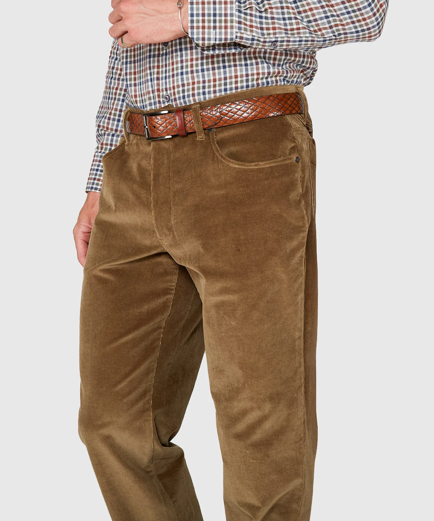 Westport Black Briarwood Stretch 5-Pocket Corduroy Pant - Image 5