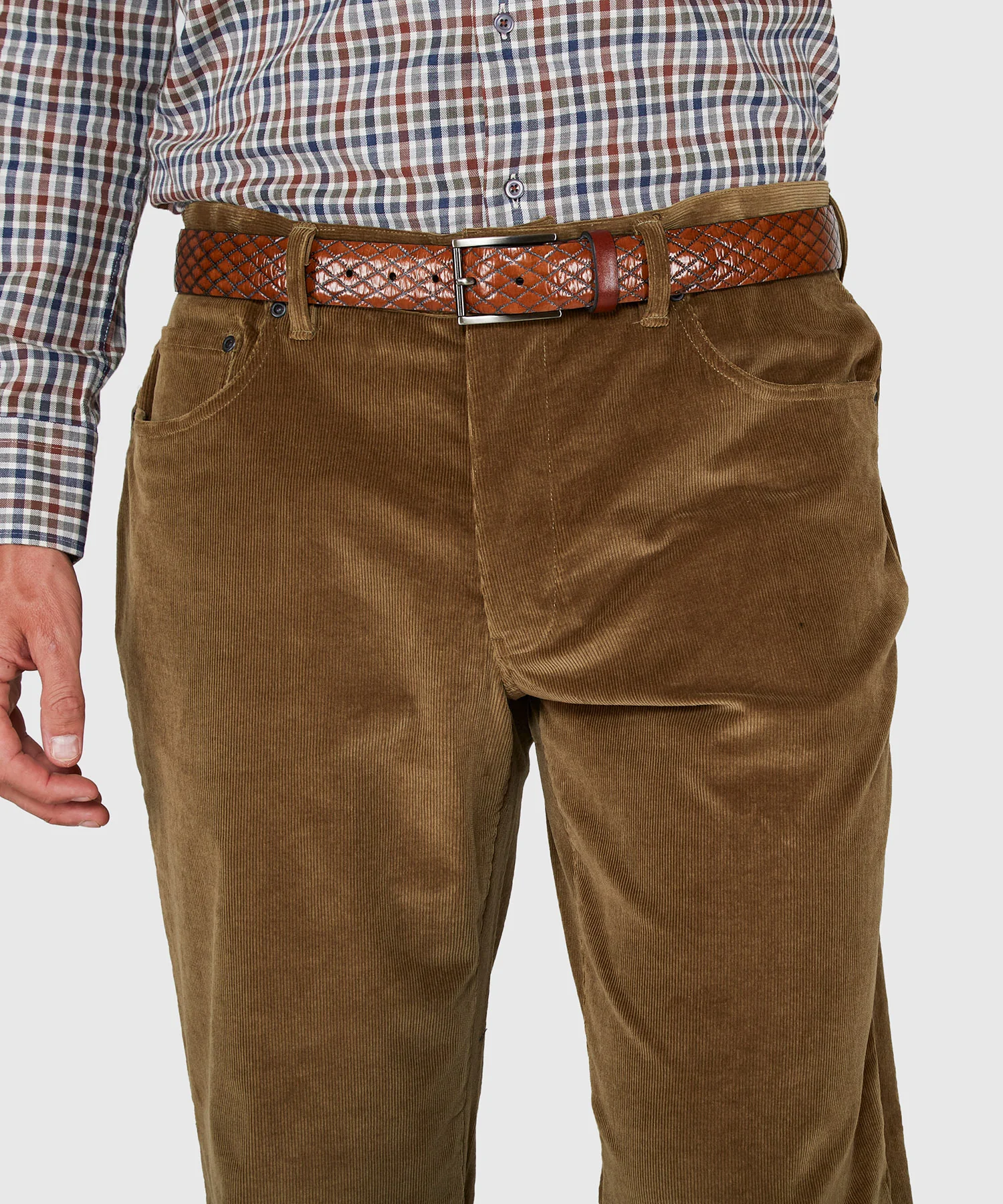 Westport Black Briarwood Stretch 5-Pocket Corduroy Pant - Image 6