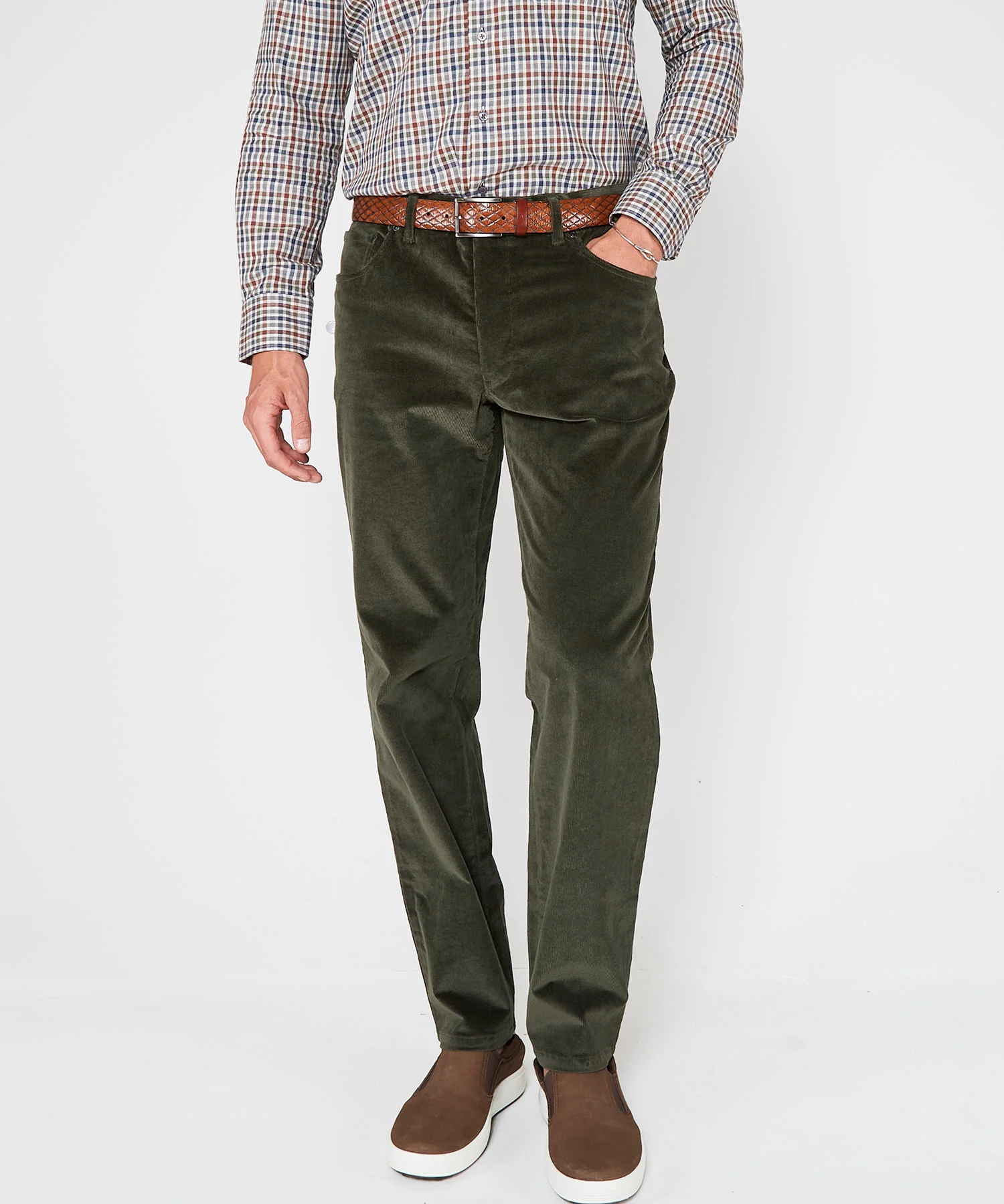 Westport Black Briarwood Stretch 5-Pocket Corduroy Pant - Image 8