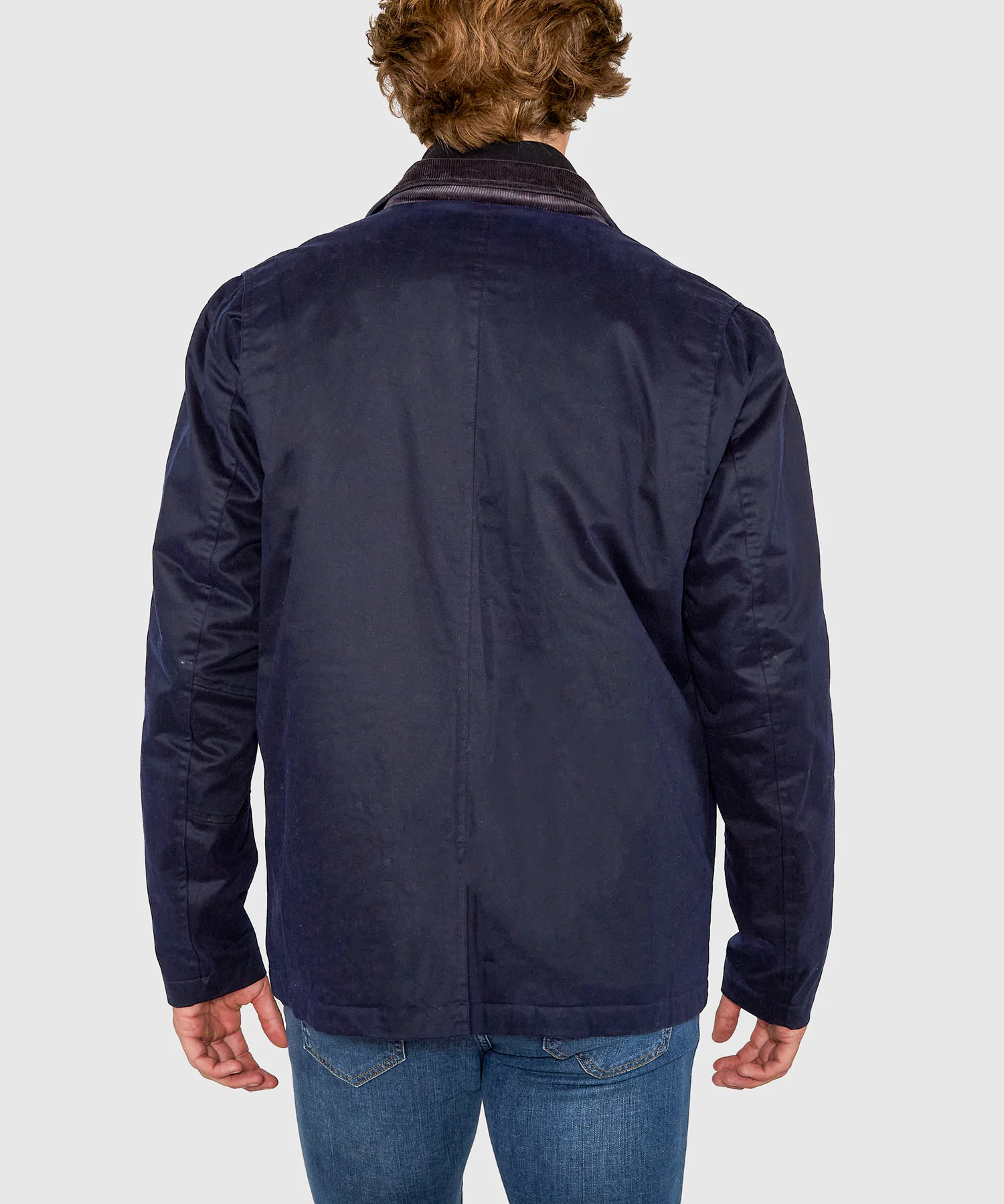Westport Black Hudson Waxed Cotton Car Coat - Image 7