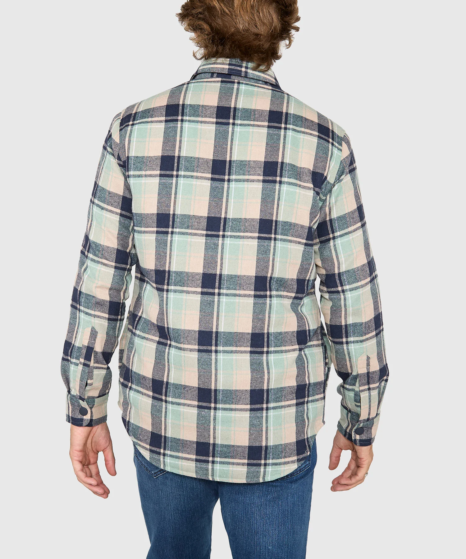 Westport Lifestyle Firepit Flannel Shirt Jacket - Image 7