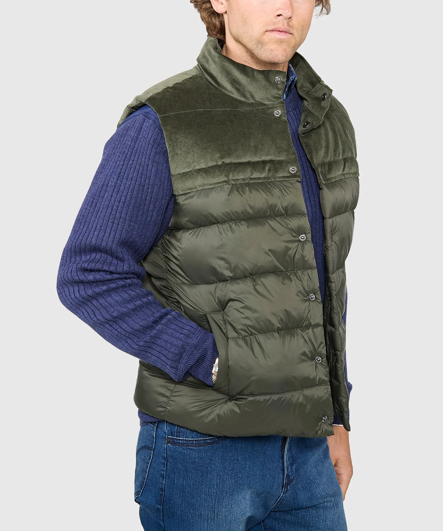 Westport Lifestyle Fireside Mixed Media Channel Vest - Image 11