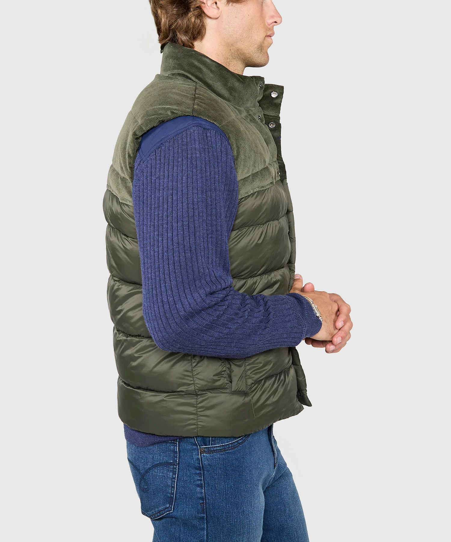 Westport Lifestyle Fireside Mixed Media Channel Vest - Image 13