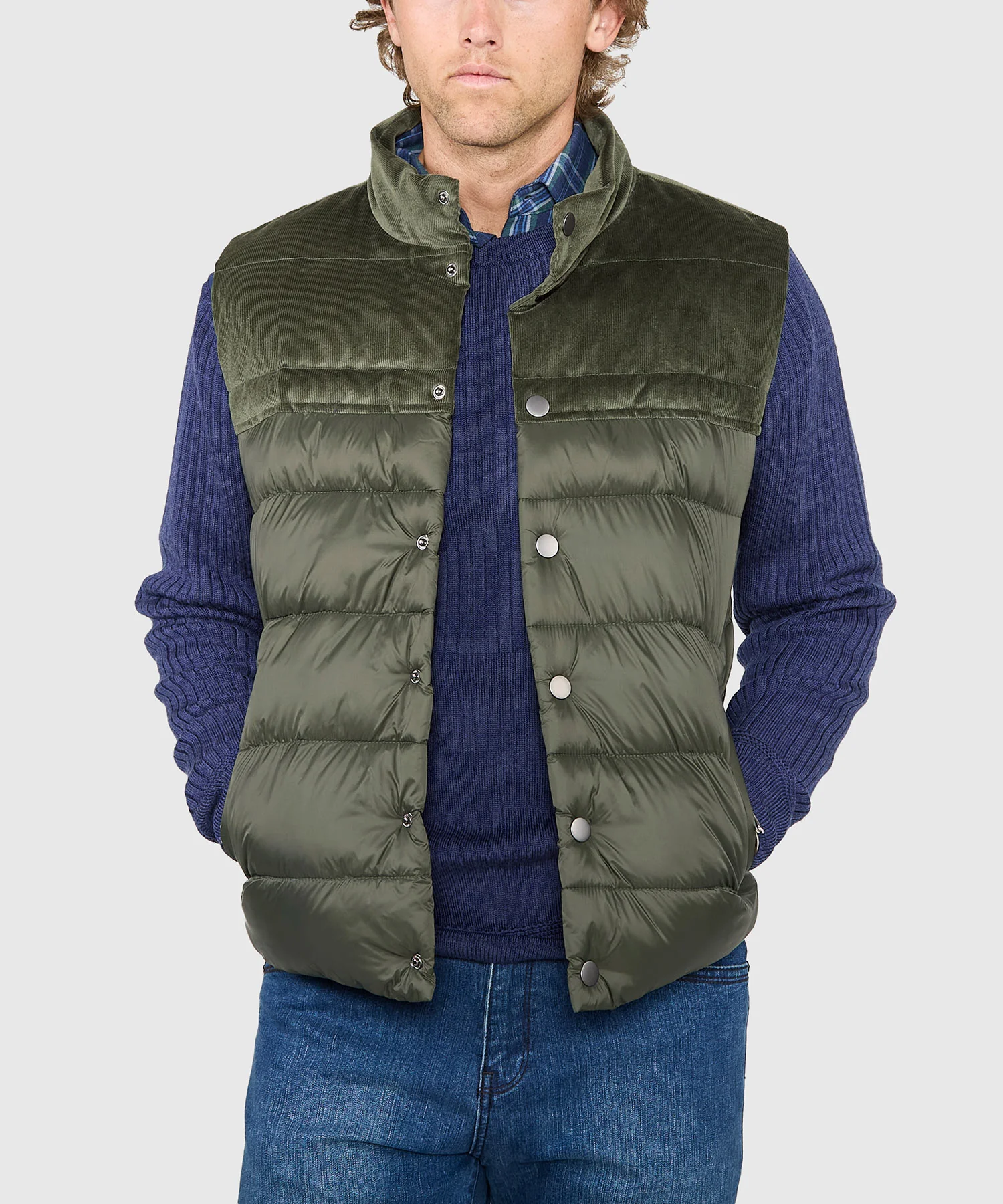 Westport Lifestyle Fireside Mixed Media Channel Vest - Image 15