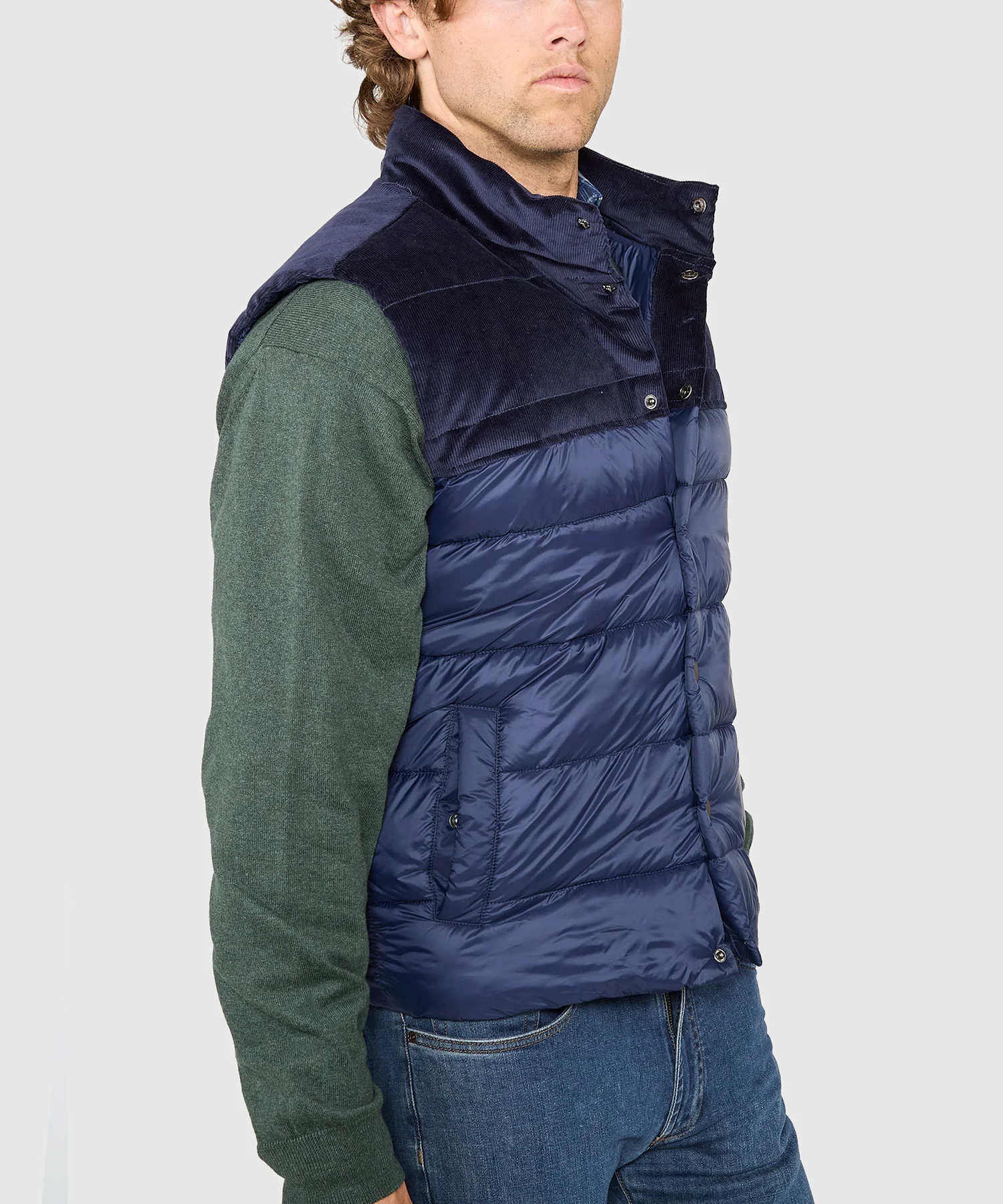 Westport Lifestyle Fireside Mixed Media Channel Vest - Image 7