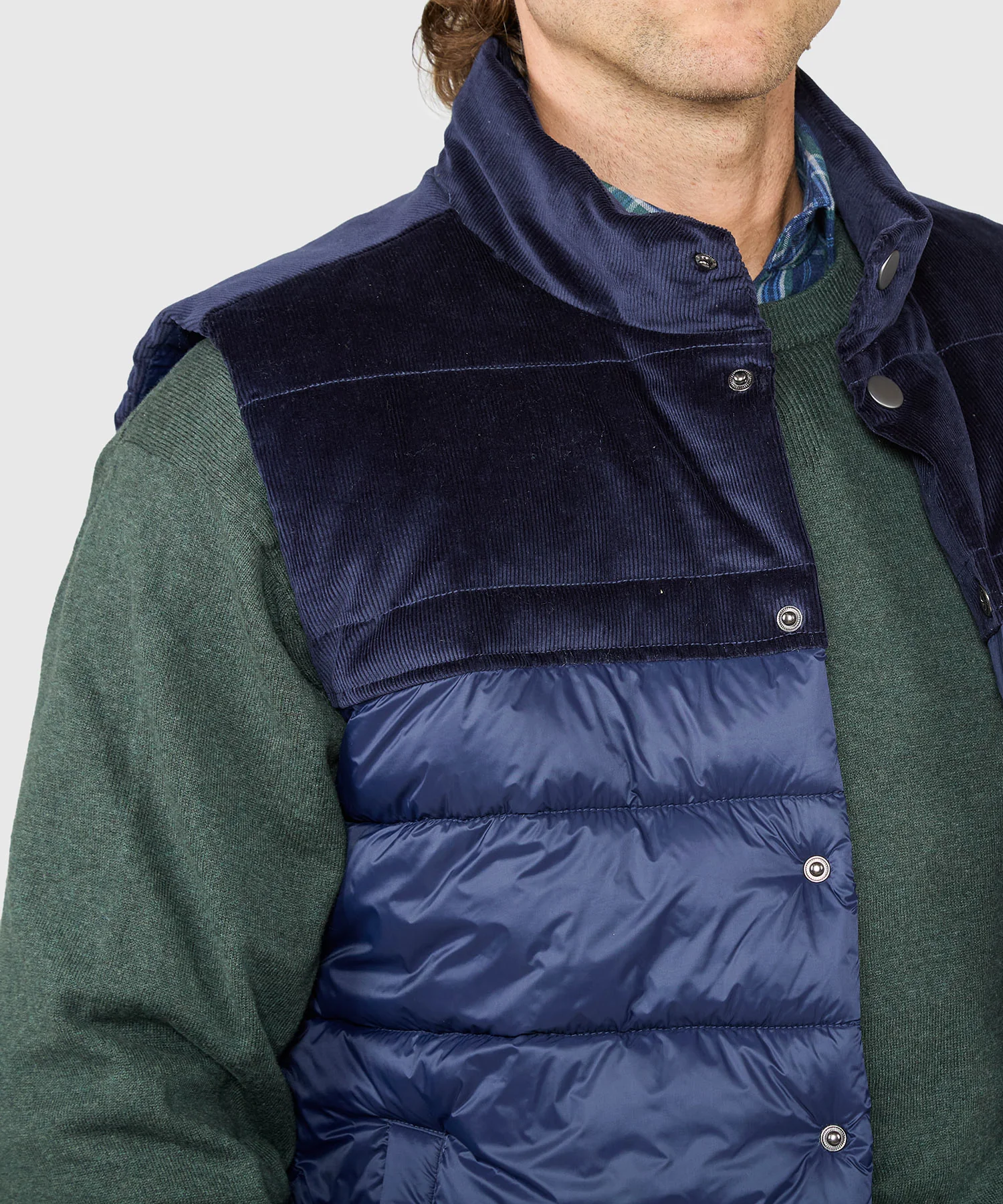 Westport Lifestyle Fireside Mixed Media Channel Vest - Image 9