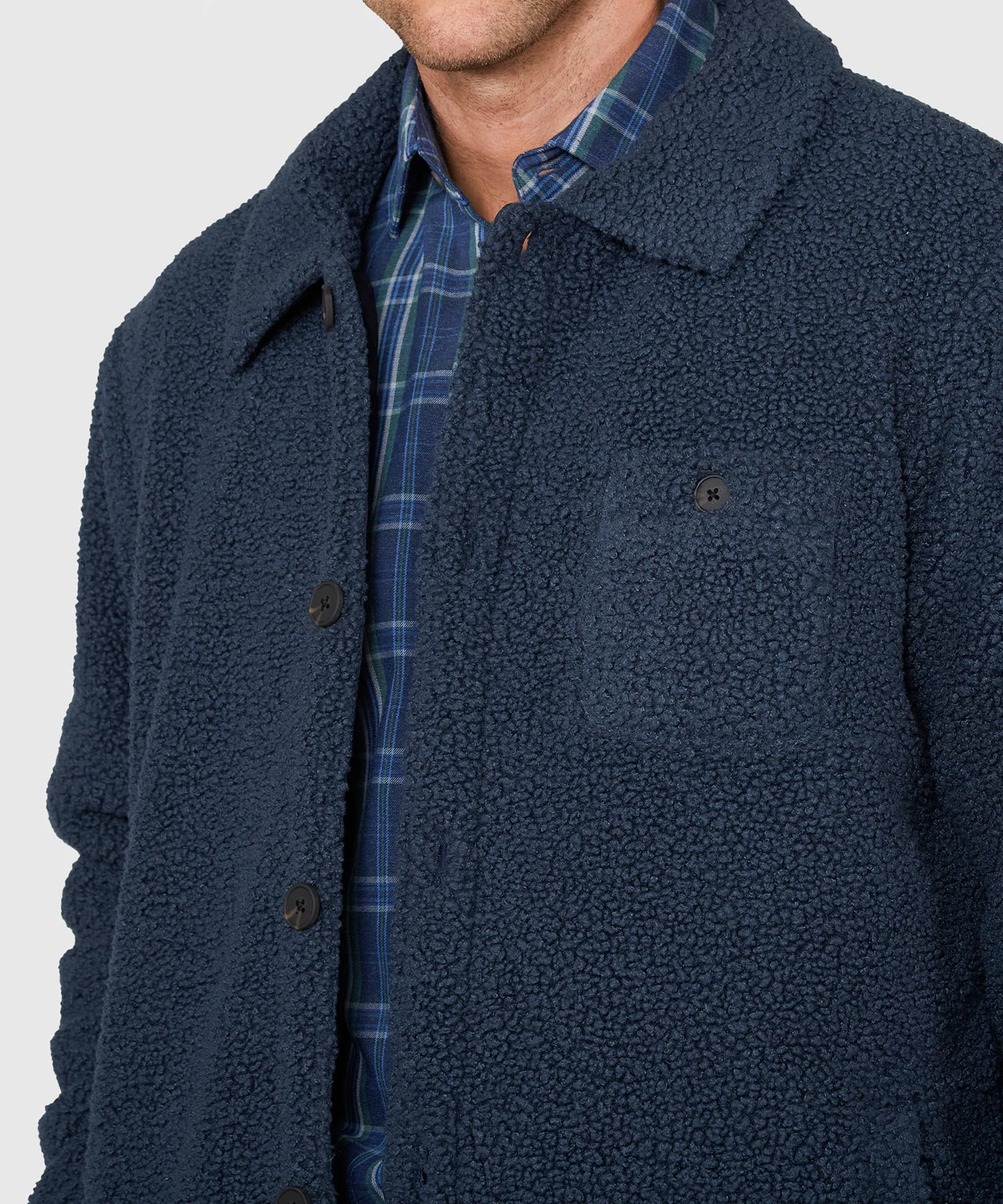 Westport Lifestyle Chetola Sherpa Fleece Shirt Jacket - Image 6
