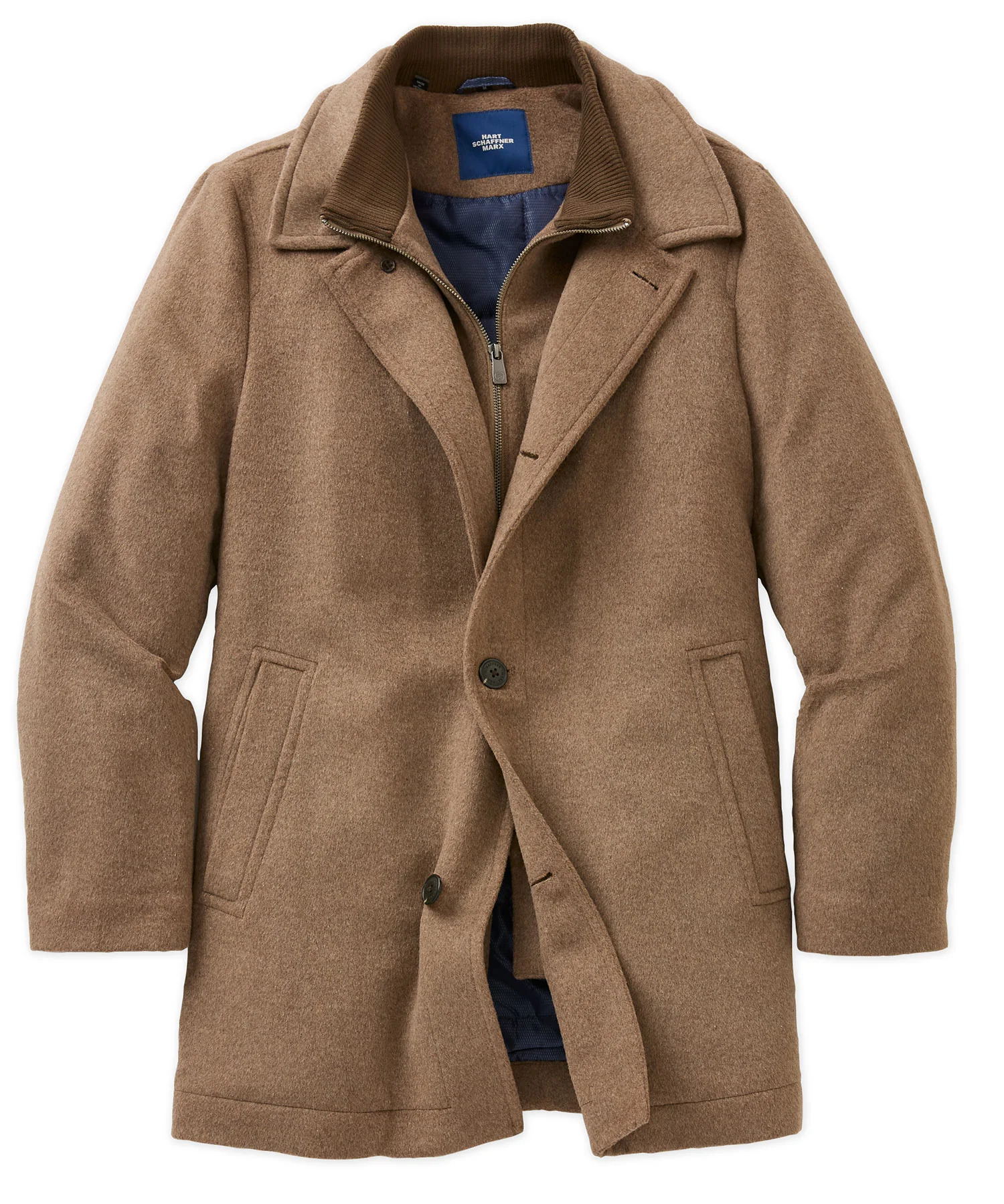 Hart Schaffner Marx Wool Blend Bibbed Coat - Image 9