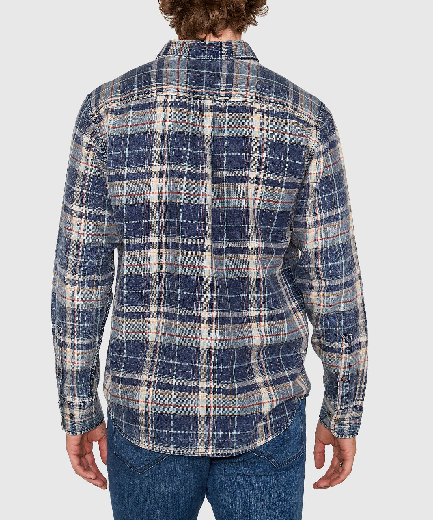Tommy Bahama Long Sleeve Baranco Plaid Sport Shirt - Image 5