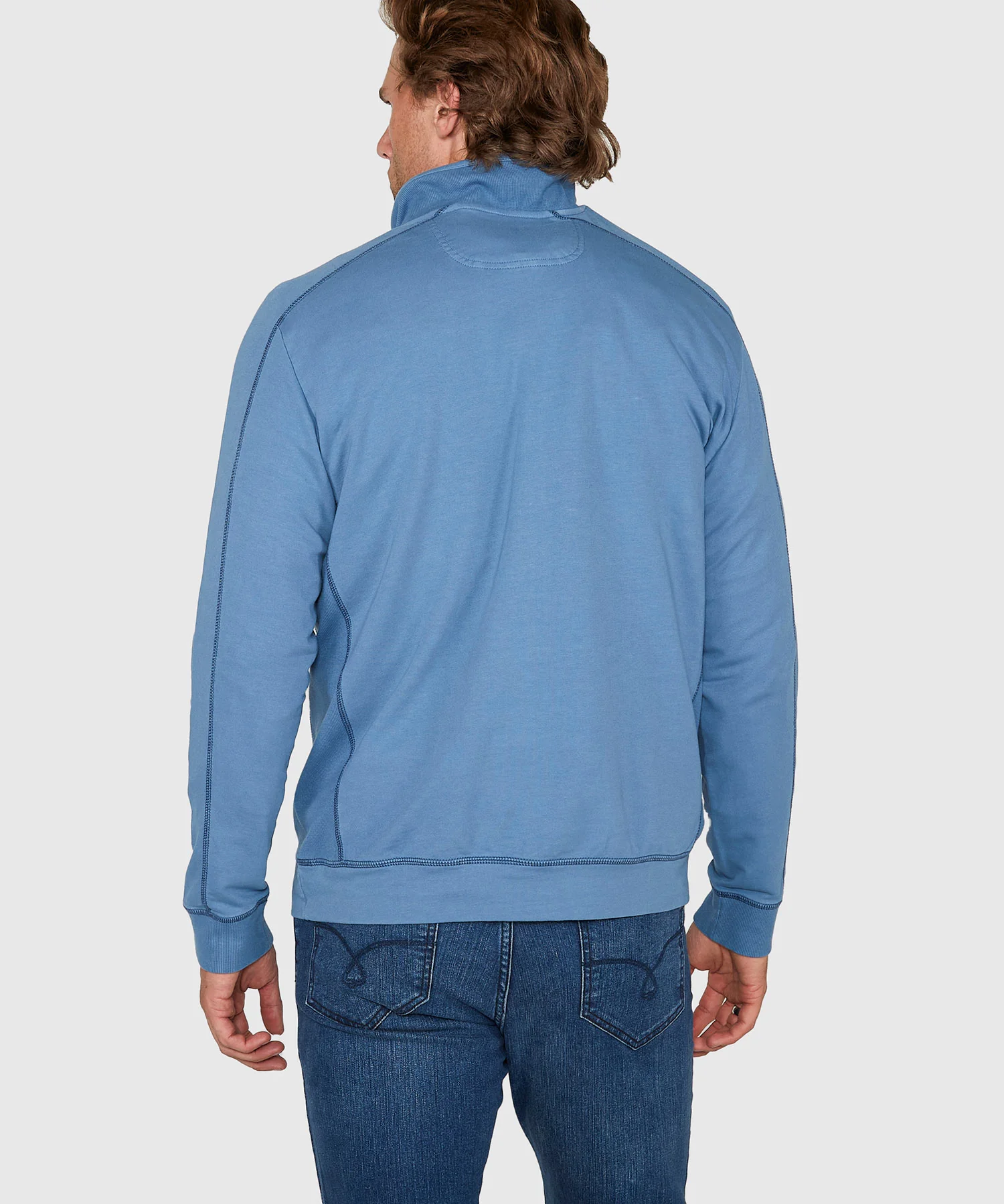Tommy Bahama Long Sleeve Ben & Terry Half-Zip Pullover - Image 6