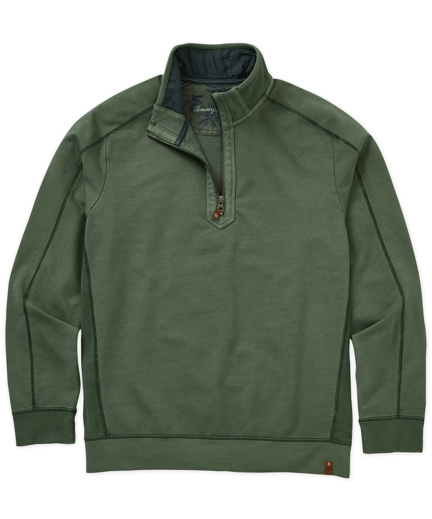 Tommy Bahama Long Sleeve Ben & Terry Half-Zip Pullover - Image 7