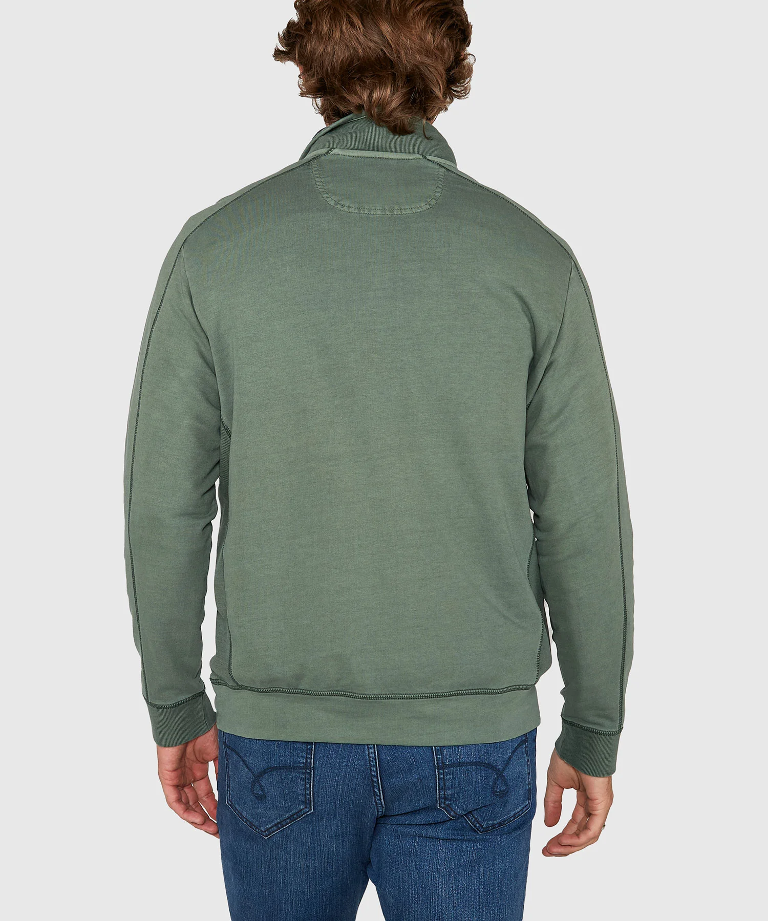 Tommy Bahama Long Sleeve Ben & Terry Half-Zip Pullover - Image 9