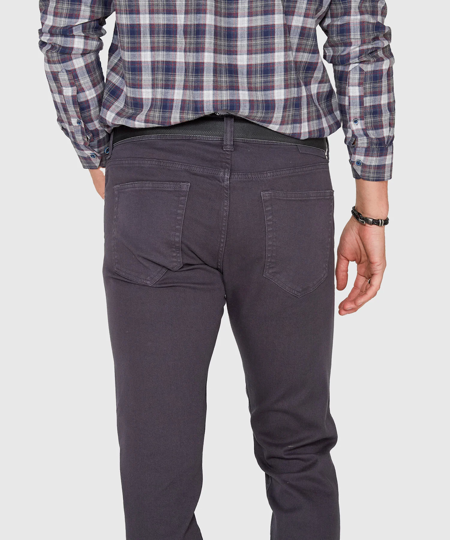 Westport Black Old Dyed Stretch Denim - Image 15