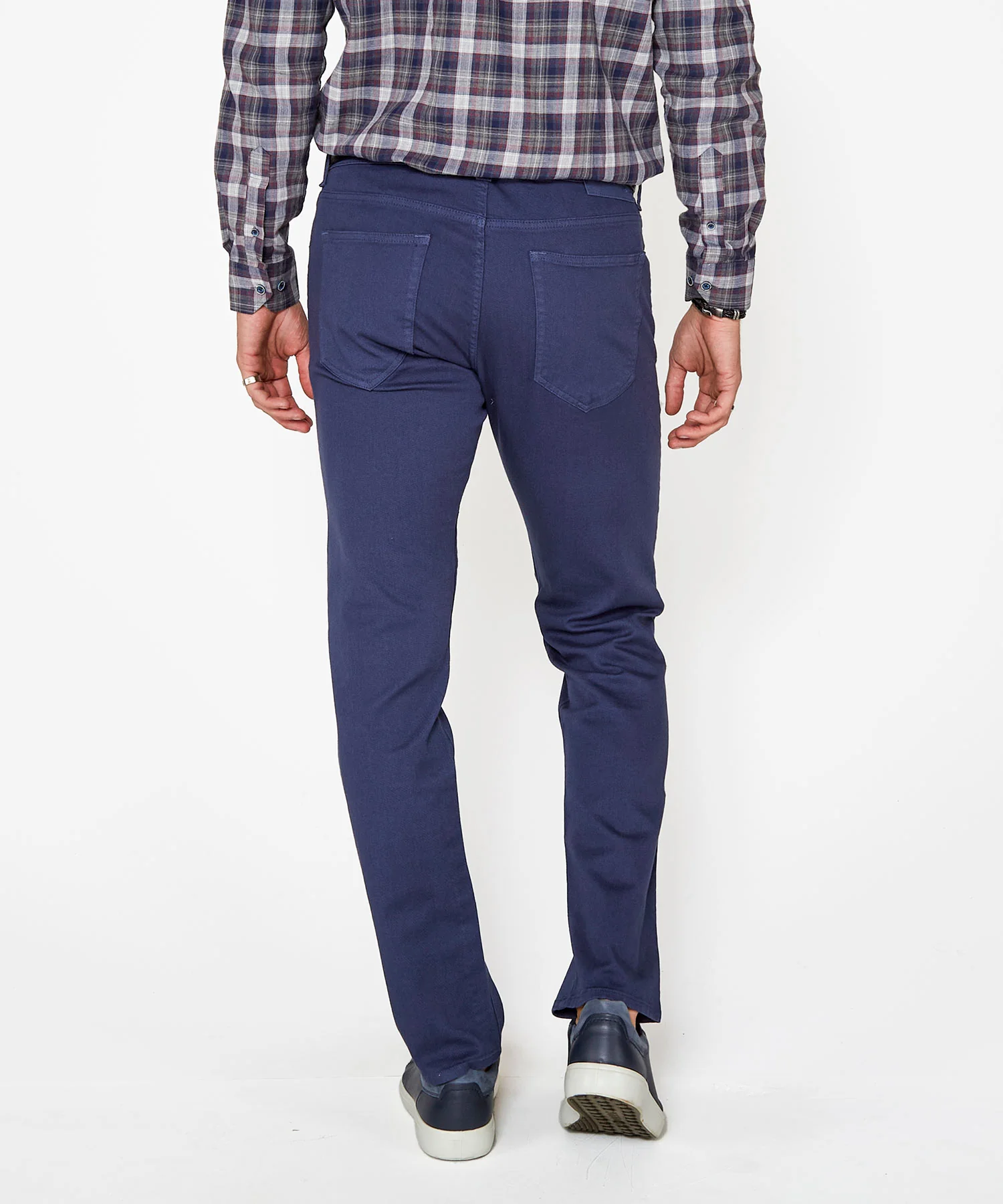 Westport Black Old Dyed Stretch Denim - Image 6