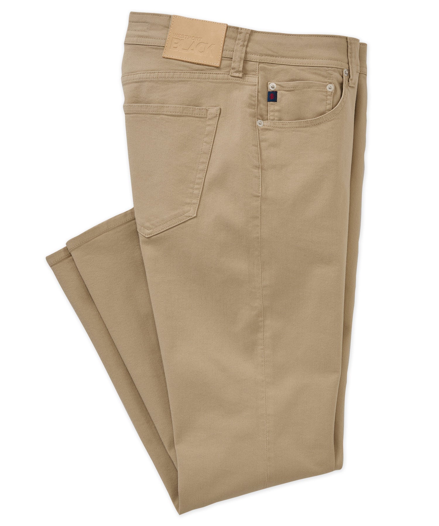 Westport Black Old Dyed Stretch Denim - Image 8