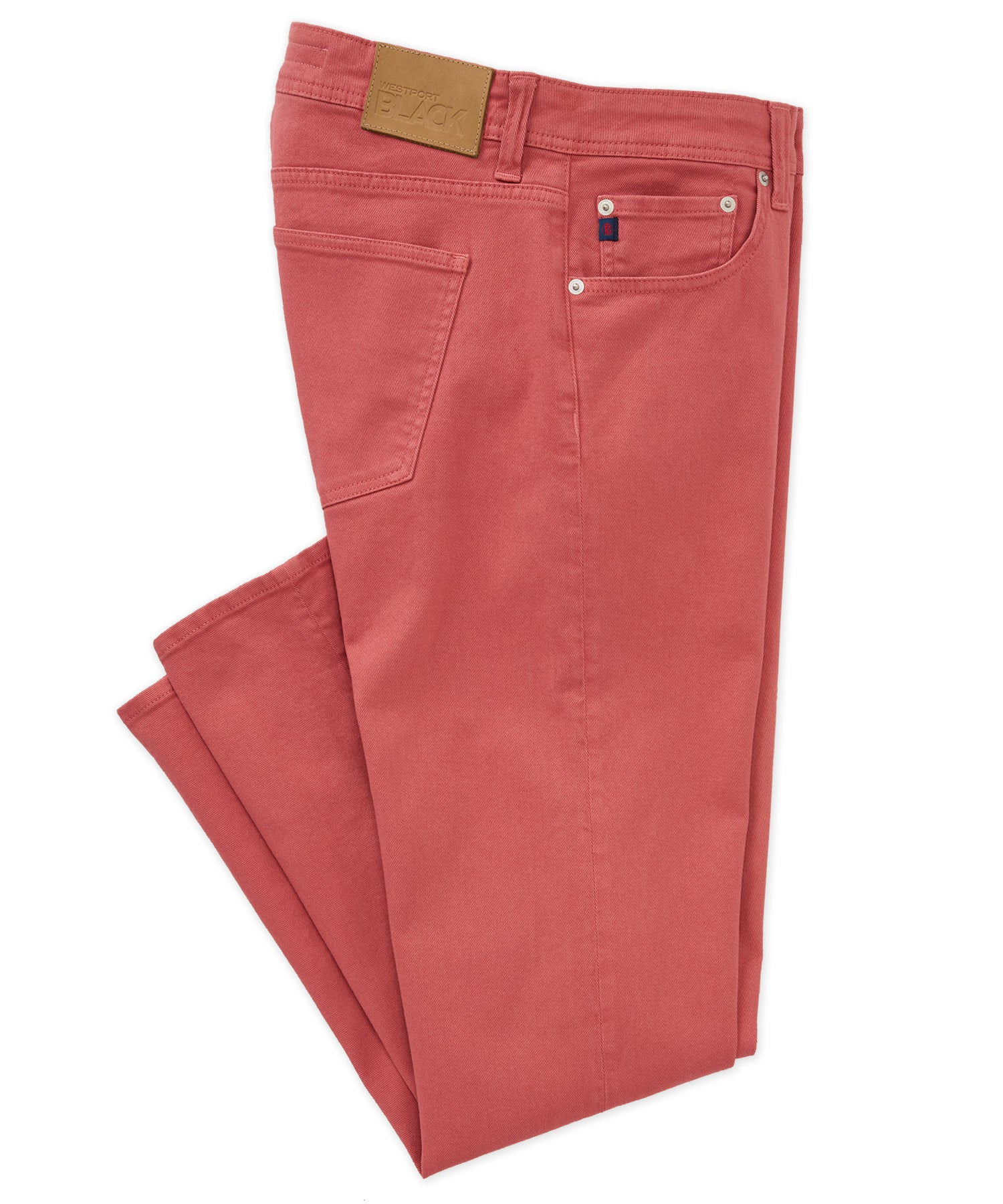 Westport Black Old Dyed Stretch Denim - Image 2