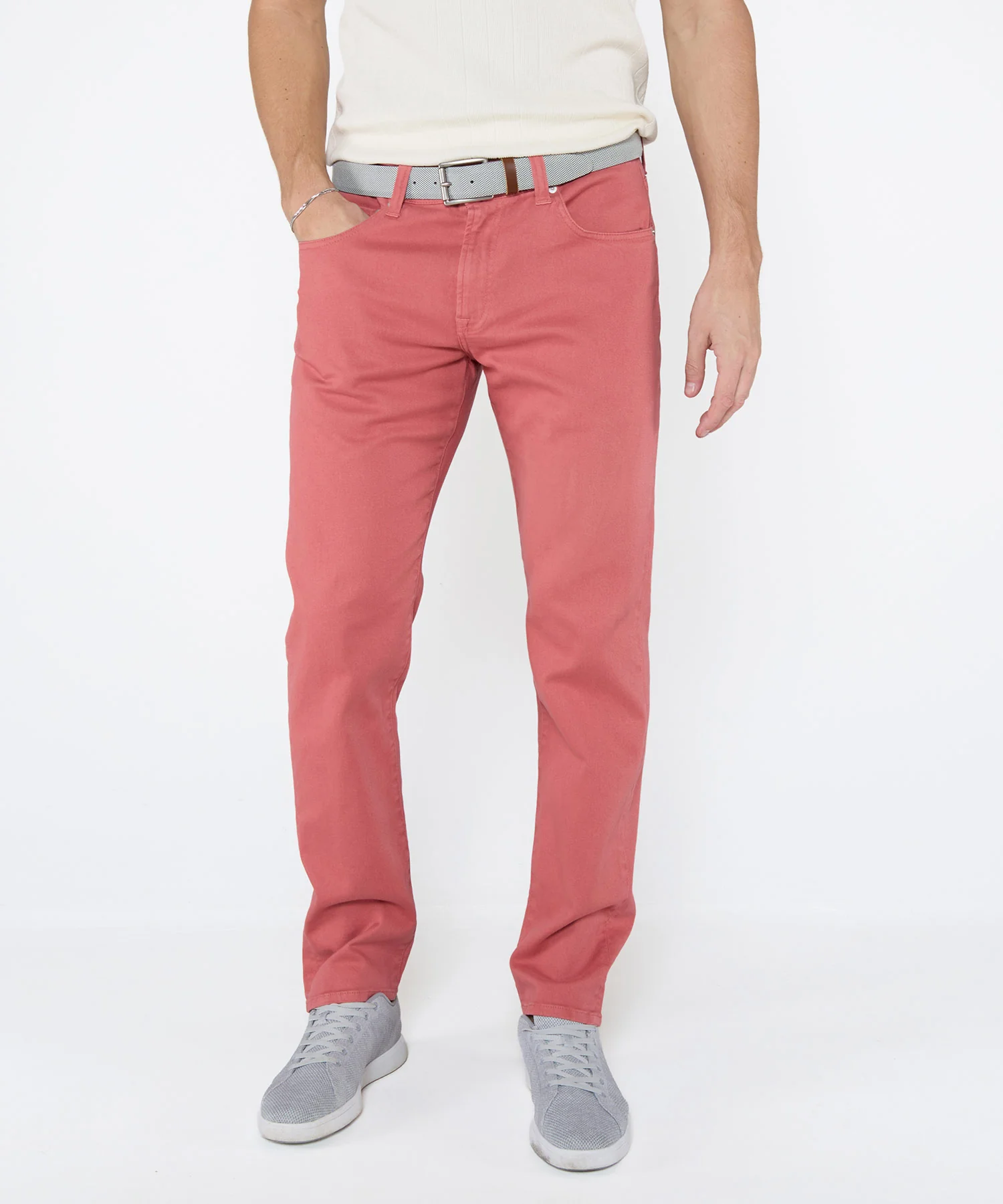 Westport Black Old Dyed Stretch Denim - Image 3