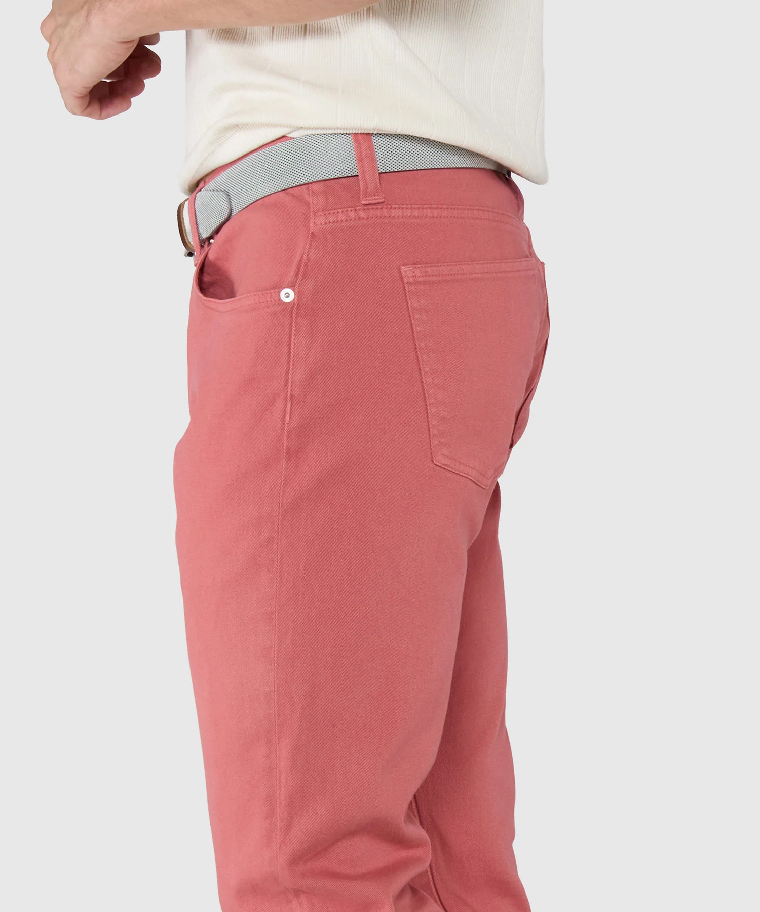 Westport Black Old Dyed Stretch Denim - Image 5