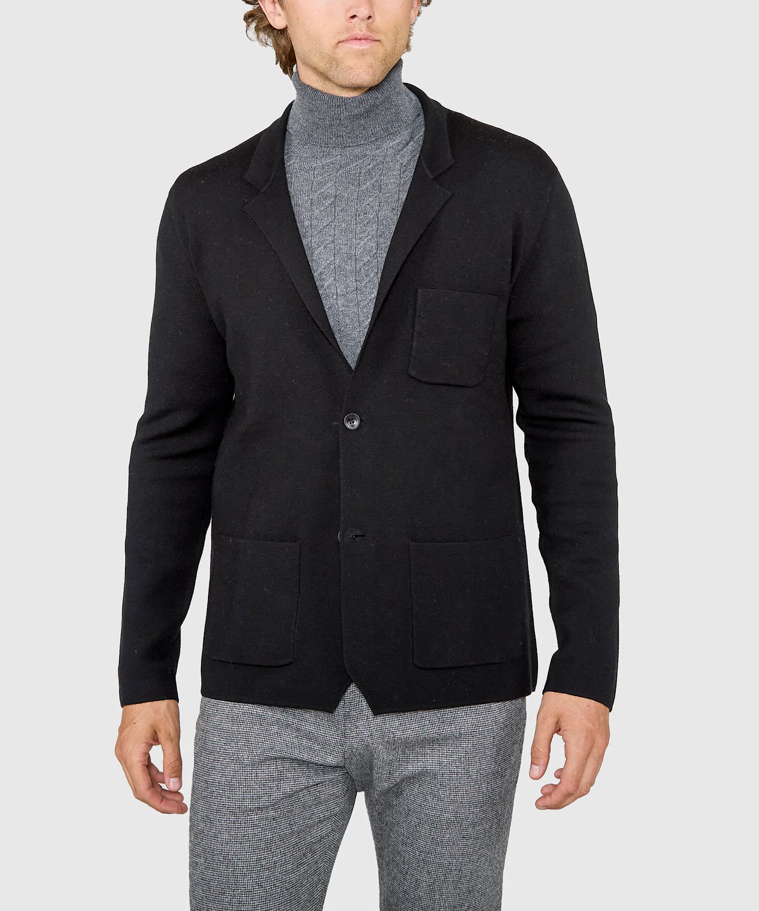 Westport Black Charleton Knit Blazer - Image 3