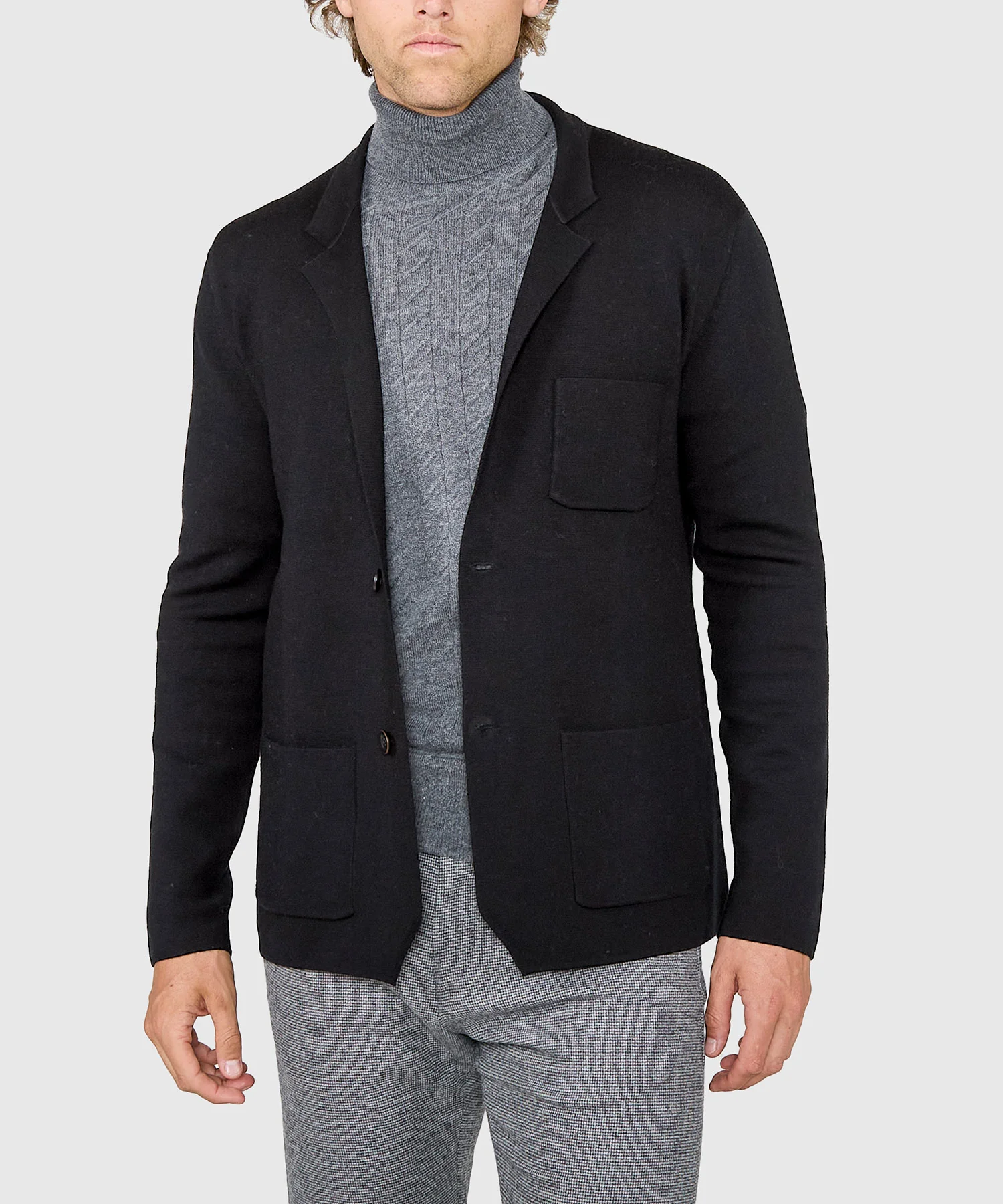 Westport Black Charleton Knit Blazer - Image 4