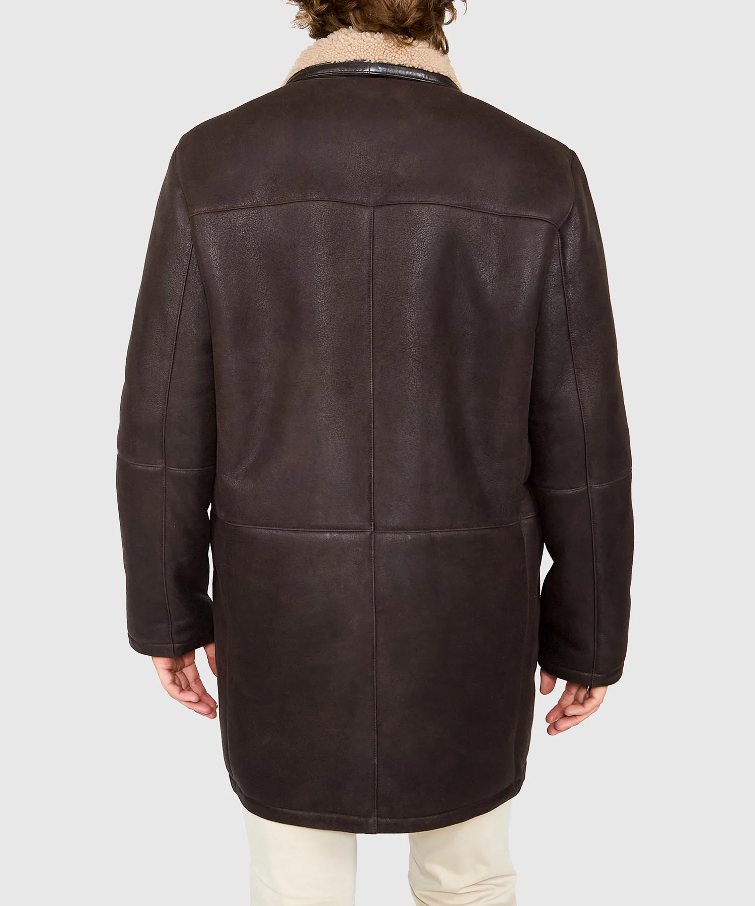 Westport Black Redding Shearling Coat - Image 9