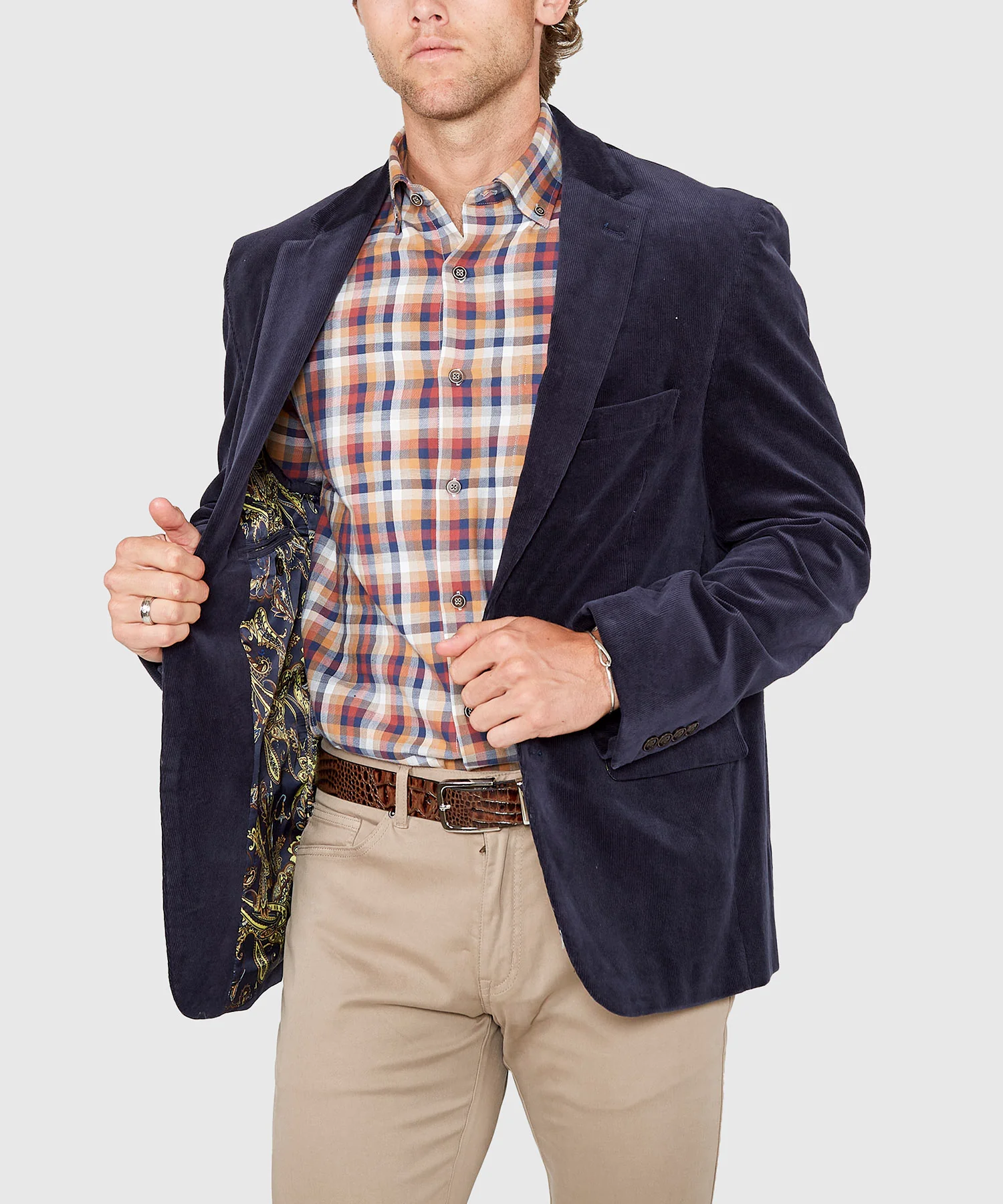 Westport Black Corduroy Sport Coat - Image 9