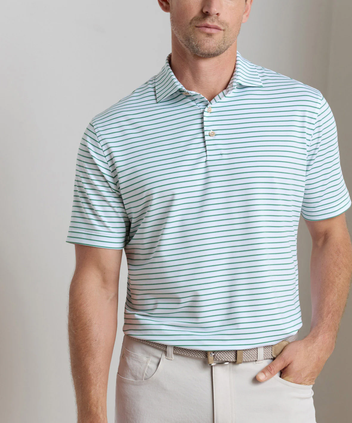 Peter Millar Dunnes Short Sleeve Performance Jersey Polo - Image 17