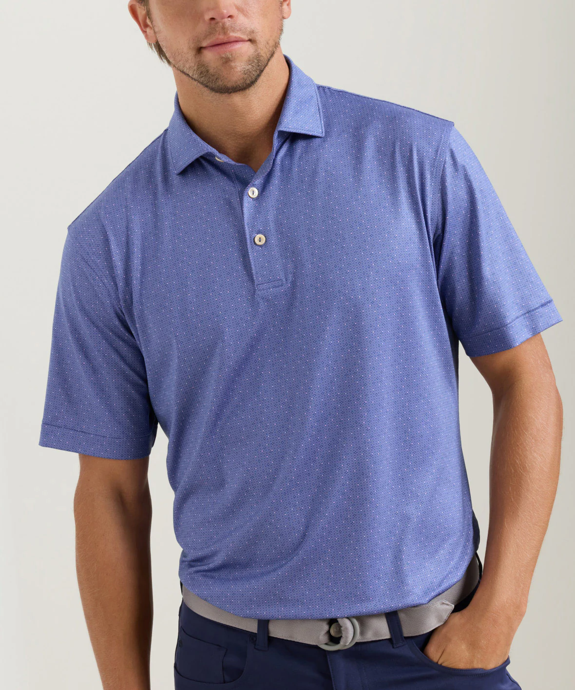 Peter Millar Dashwood Short Sleeve Performance Jersey Polo - Image 7