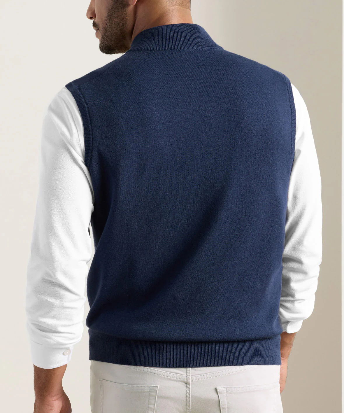 Peter Millar Coolspun Lite Full Zip Sweater Vest - Image 10