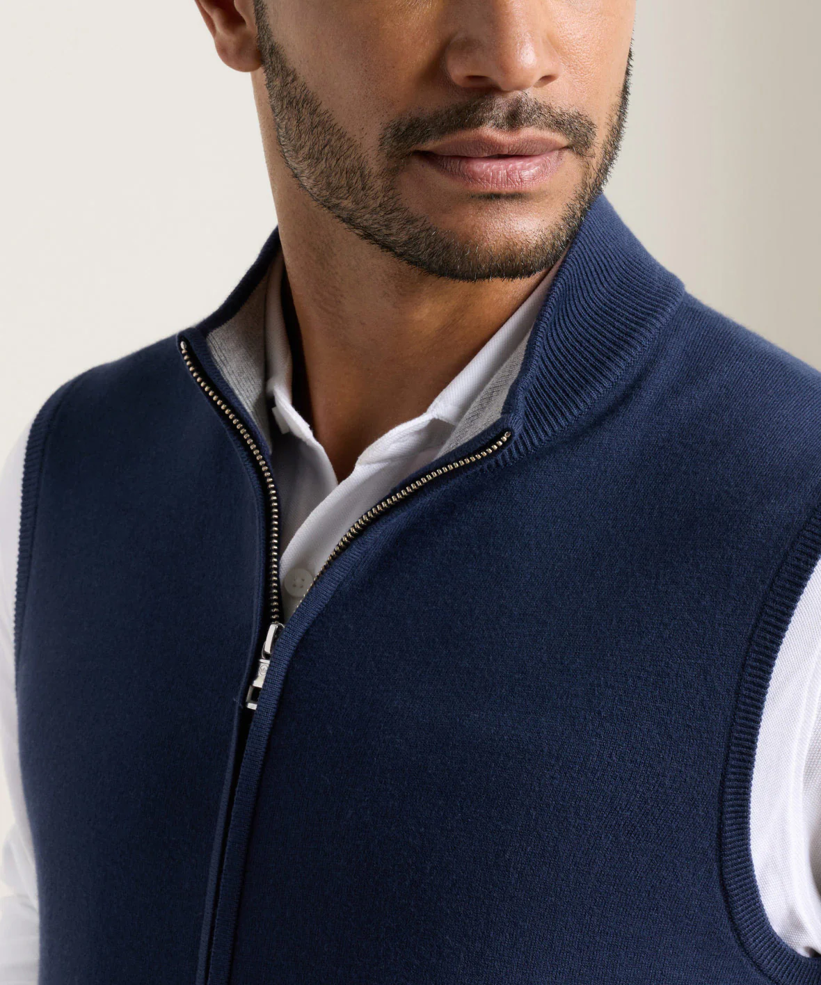 Peter Millar Coolspun Lite Full Zip Sweater Vest - Image 11