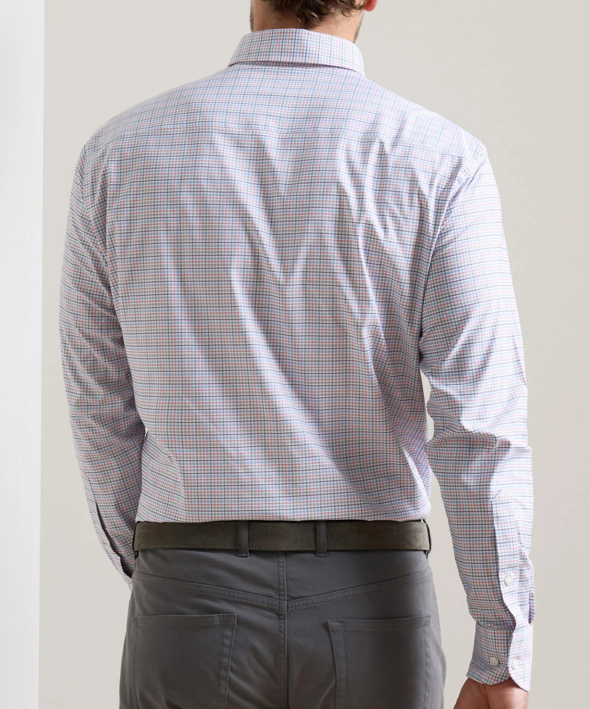 Peter Millar Casey Long Sleeve Performance Twill Sport Shirt - Image 7