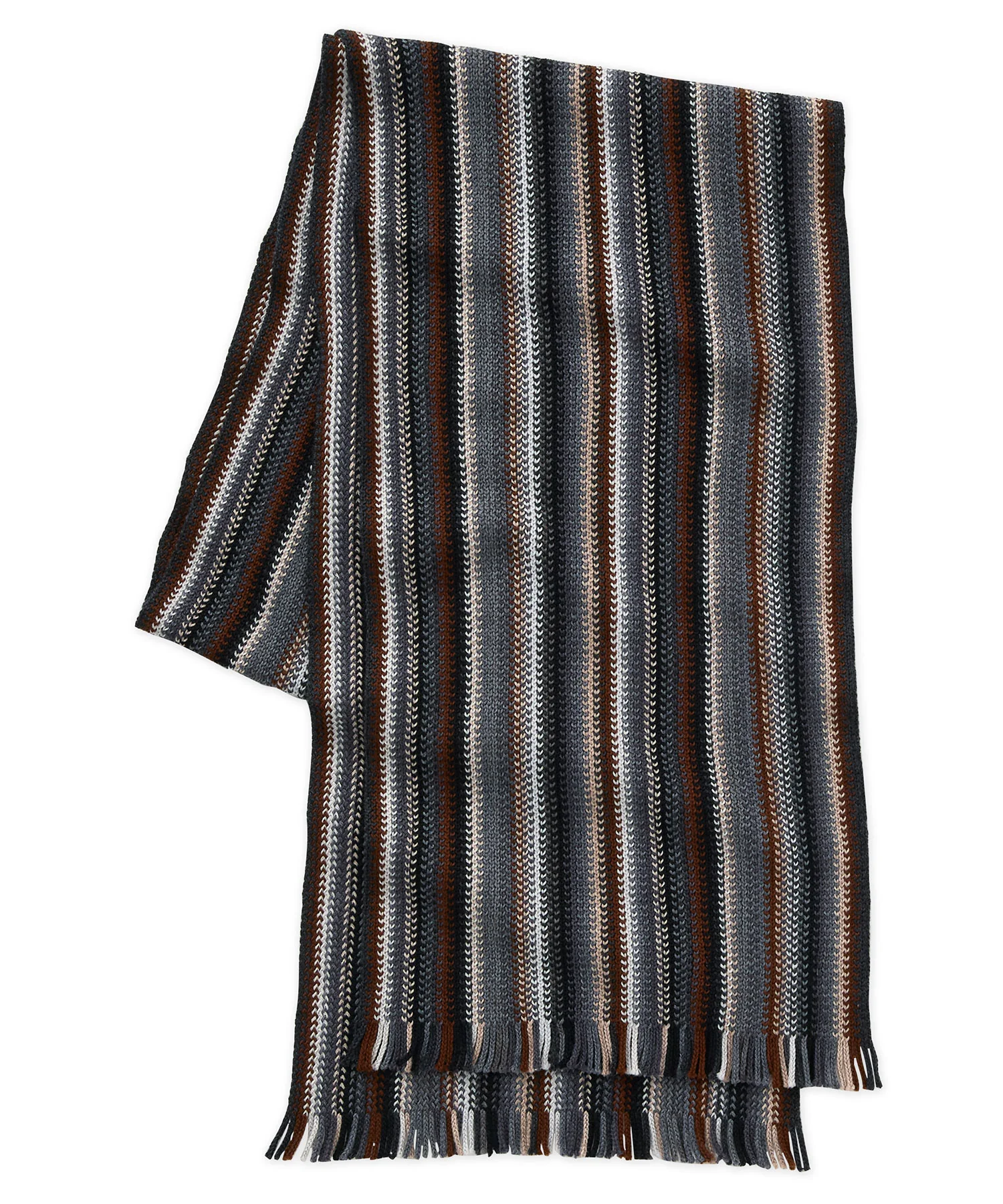 Westport Black Multi Color Knit Scarf - Image 7