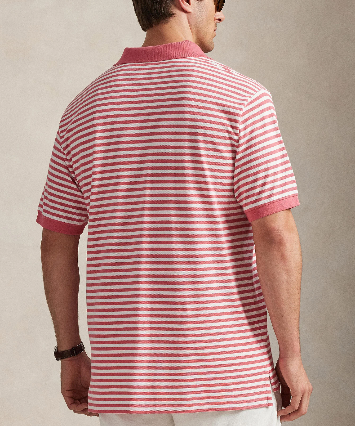 Polo Ralph Lauren Short Sleeve Animated Stripe Mesh Polo - Image 11