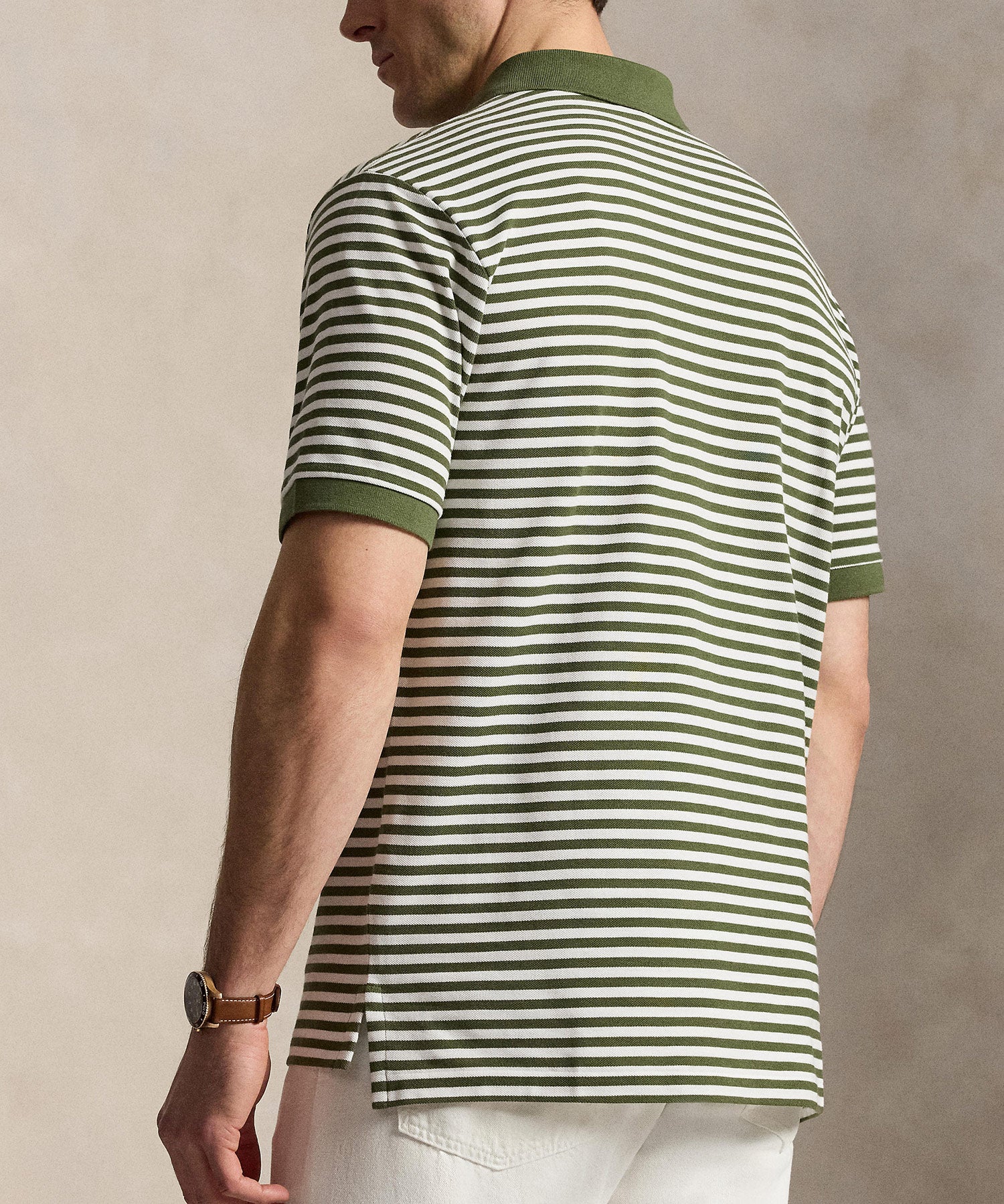 Polo Ralph Lauren Short Sleeve Animated Stripe Mesh Polo - Image 17