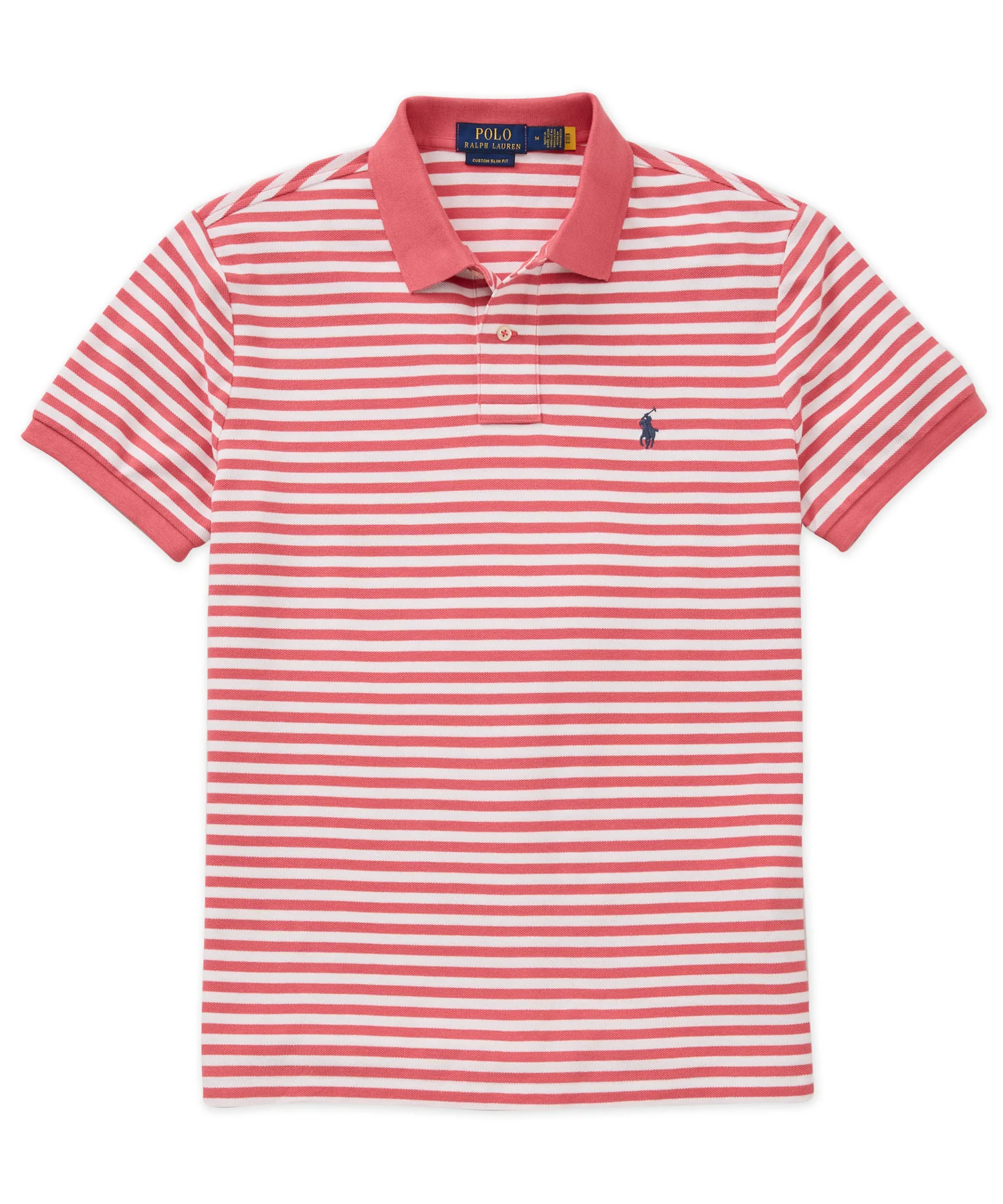 Polo Ralph Lauren Short Sleeve Animated Stripe Mesh Polo - Image 8