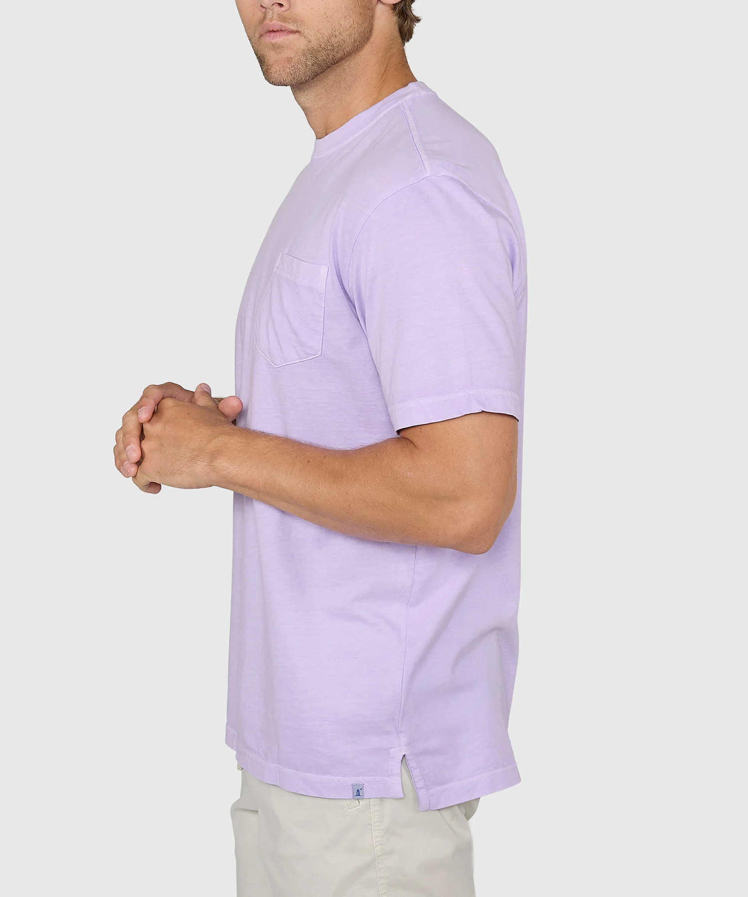 Westport Lifestyle Short Sleeve Sunwashed Crew Neck Pocket T-Shirt - Image 13