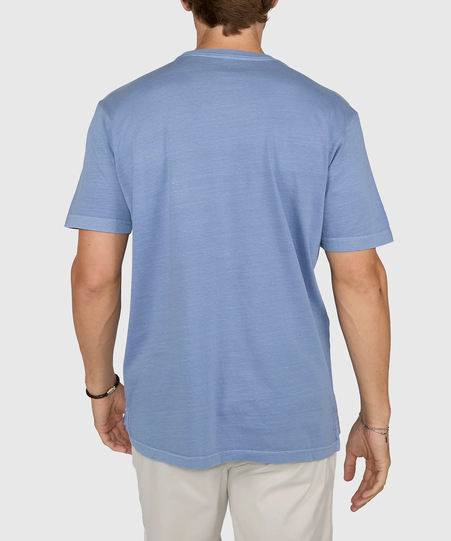 Westport Lifestyle Short Sleeve Sunwashed Crew Neck Pocket T-Shirt - Image 19